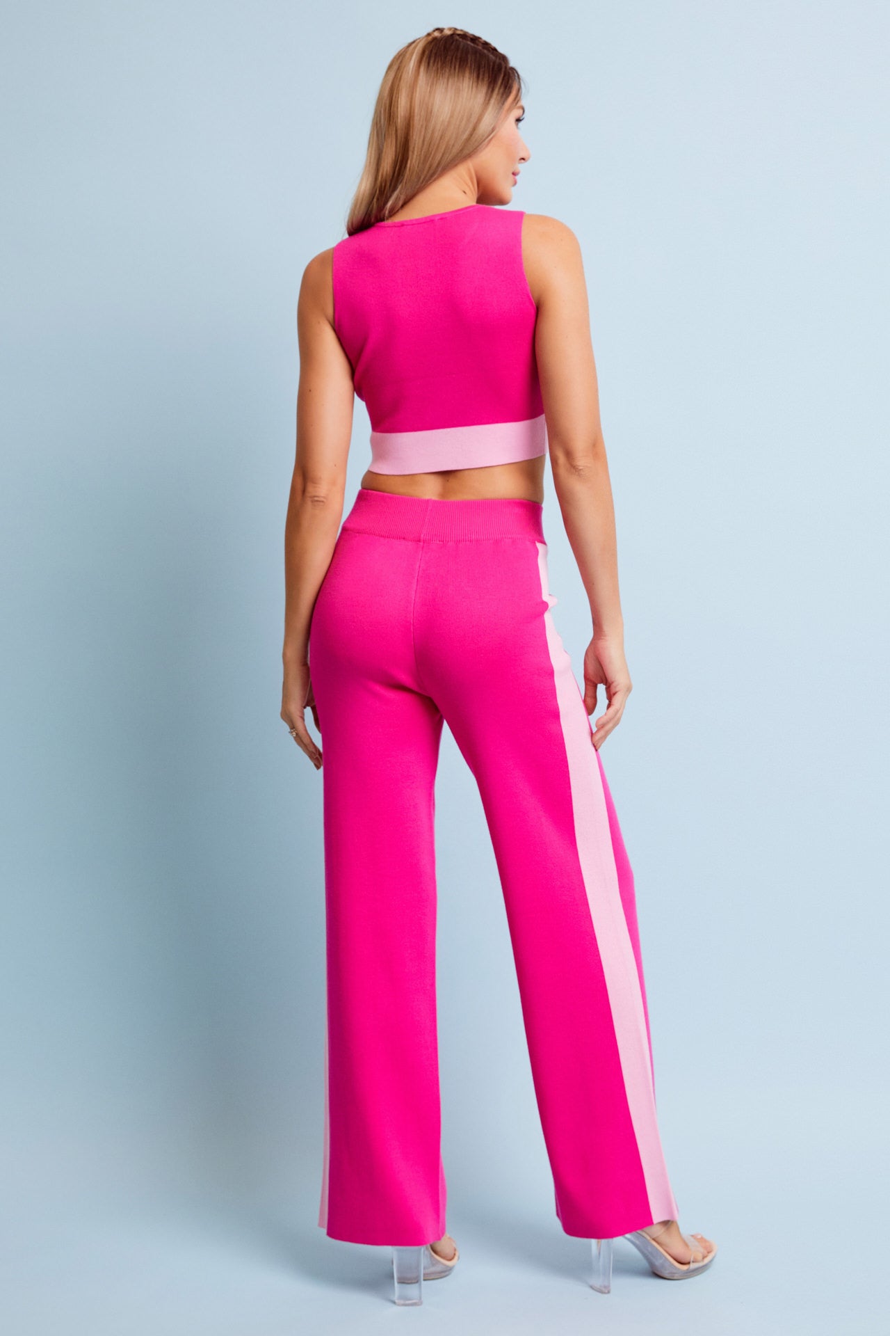 Sleeveless Two Pieces Set