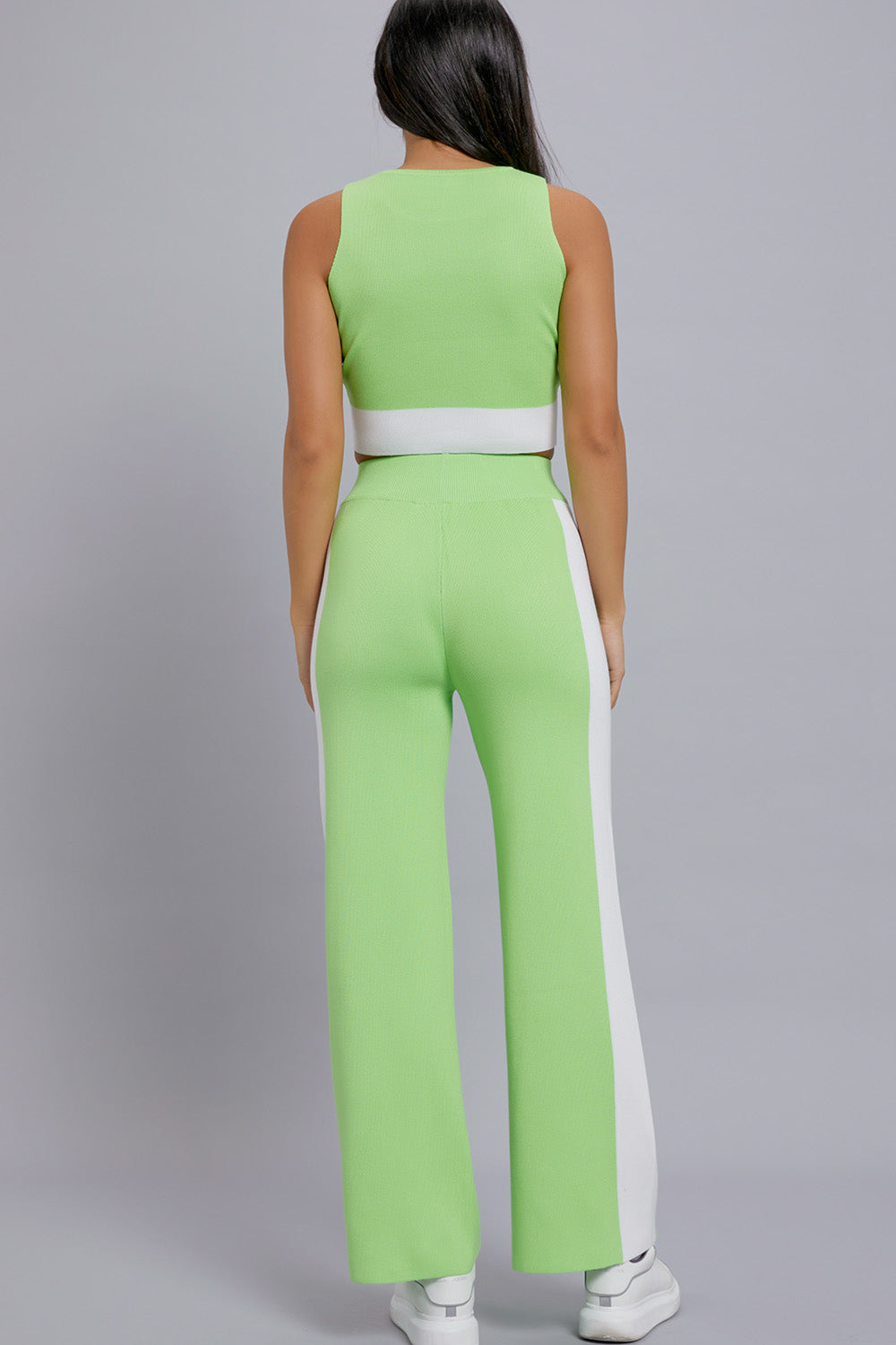 Sleeveless Two Pieces Set