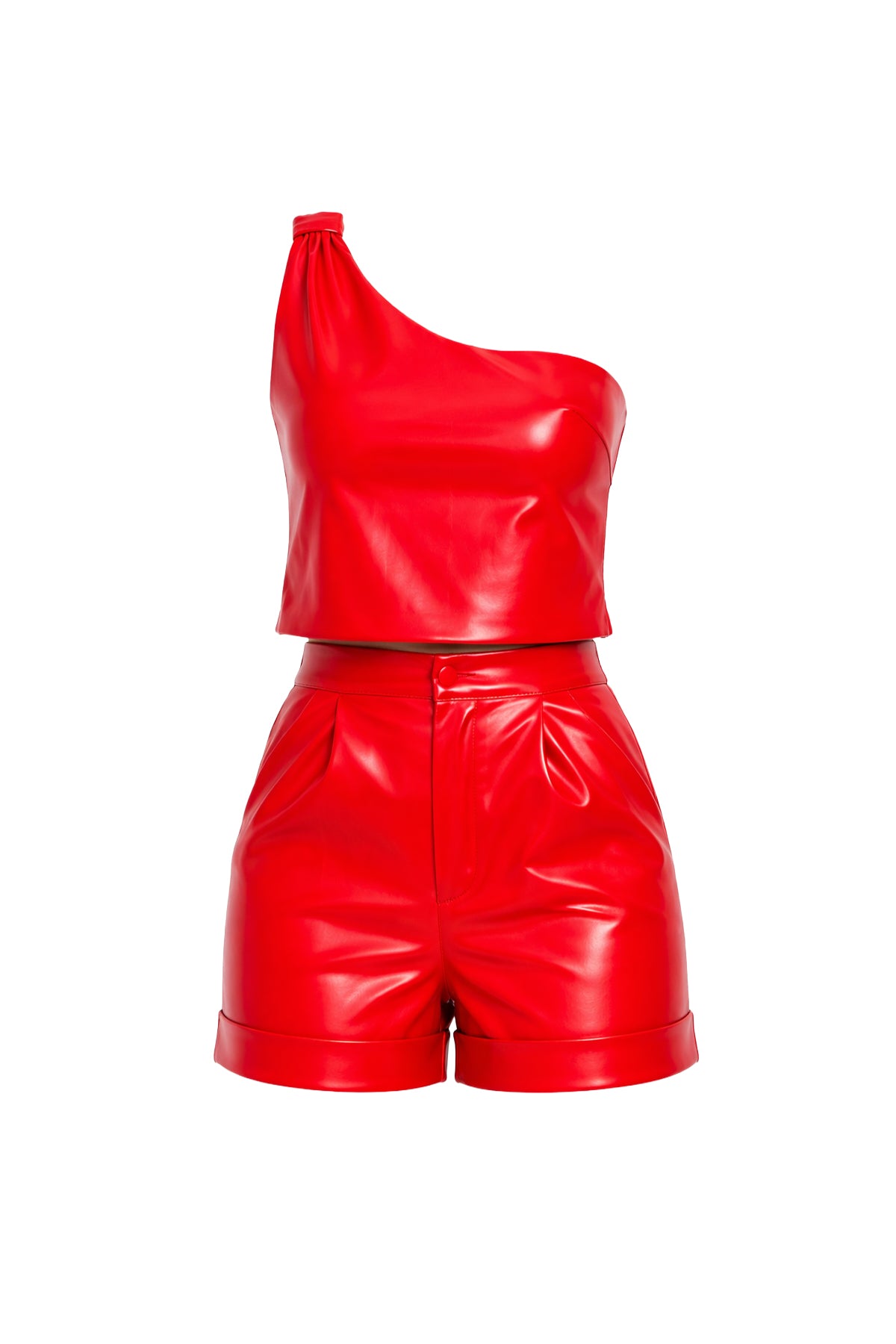 One Shoulder Short Set