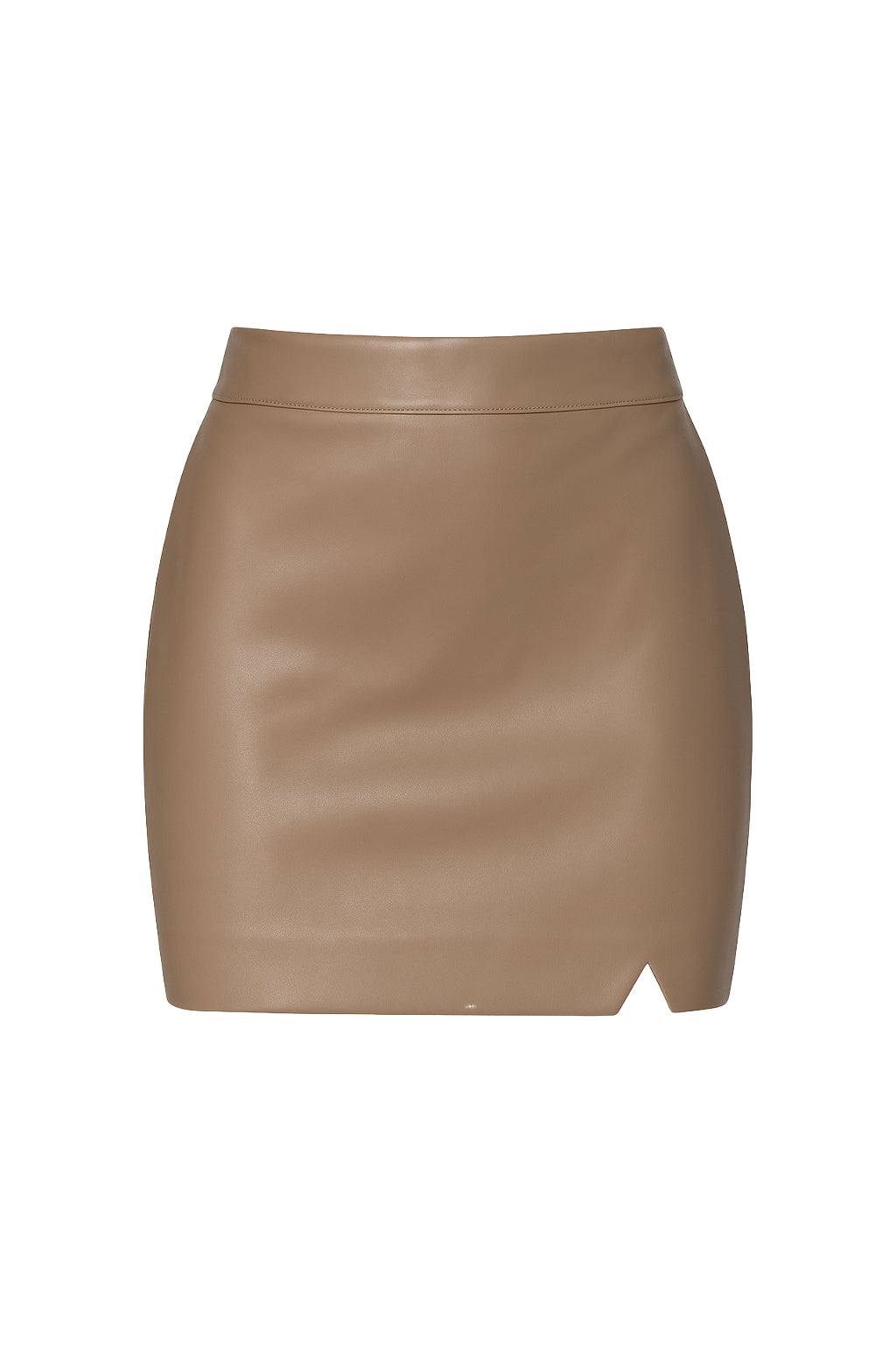 Vegan Leather Mini Skirt