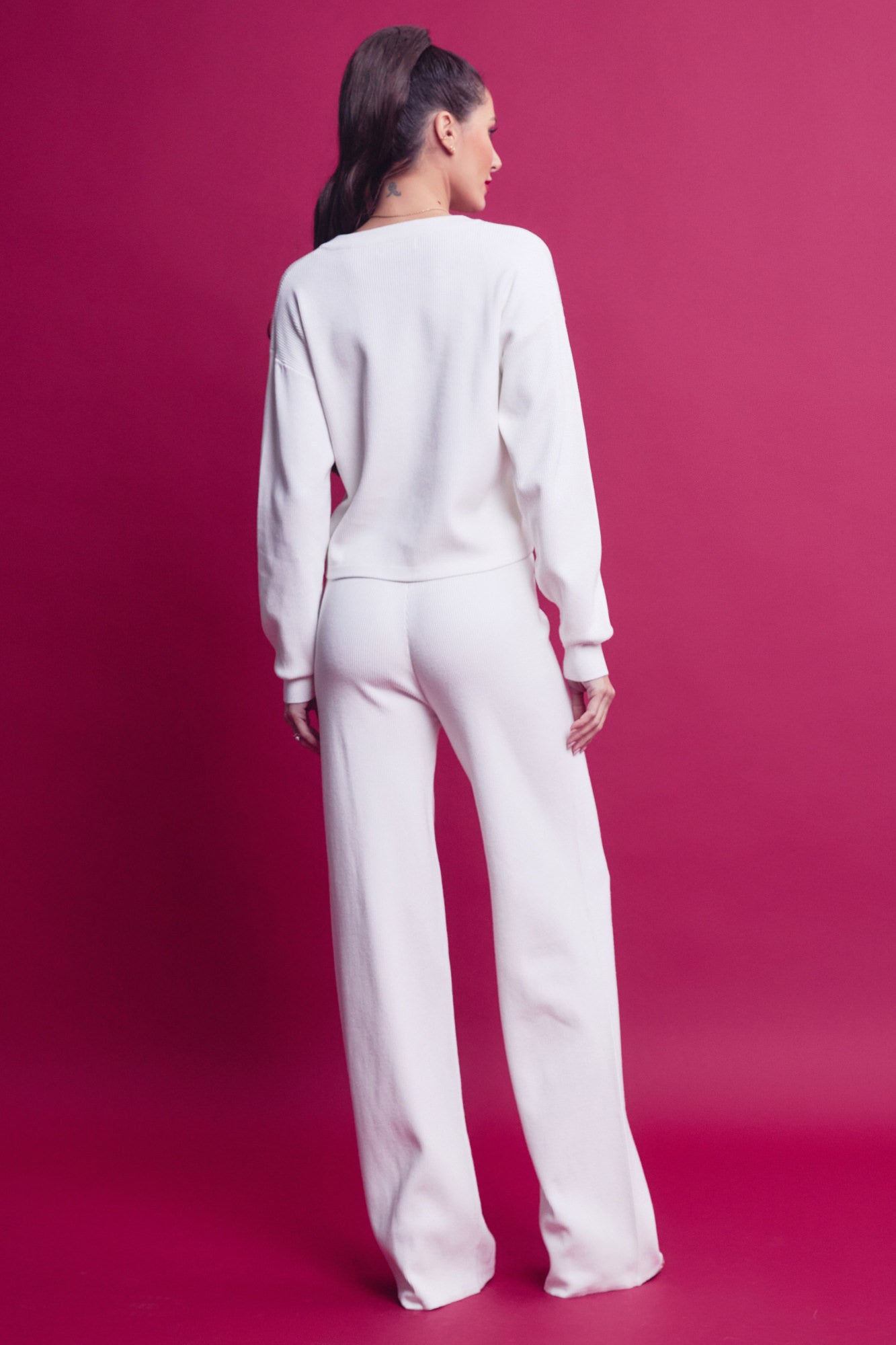 Sweater Long Sleeve Top & Pants Set