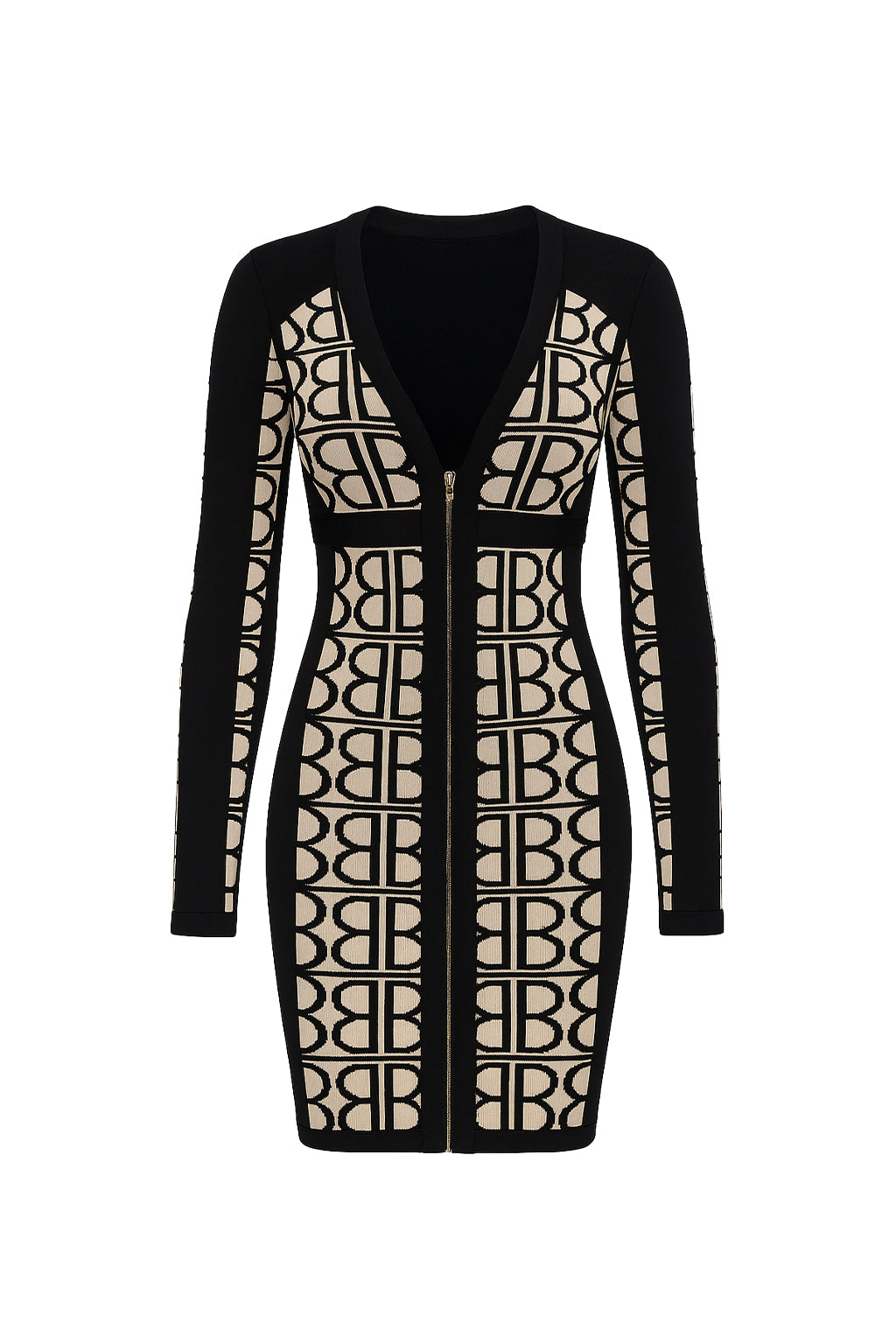 Bandage Print Mini Dress