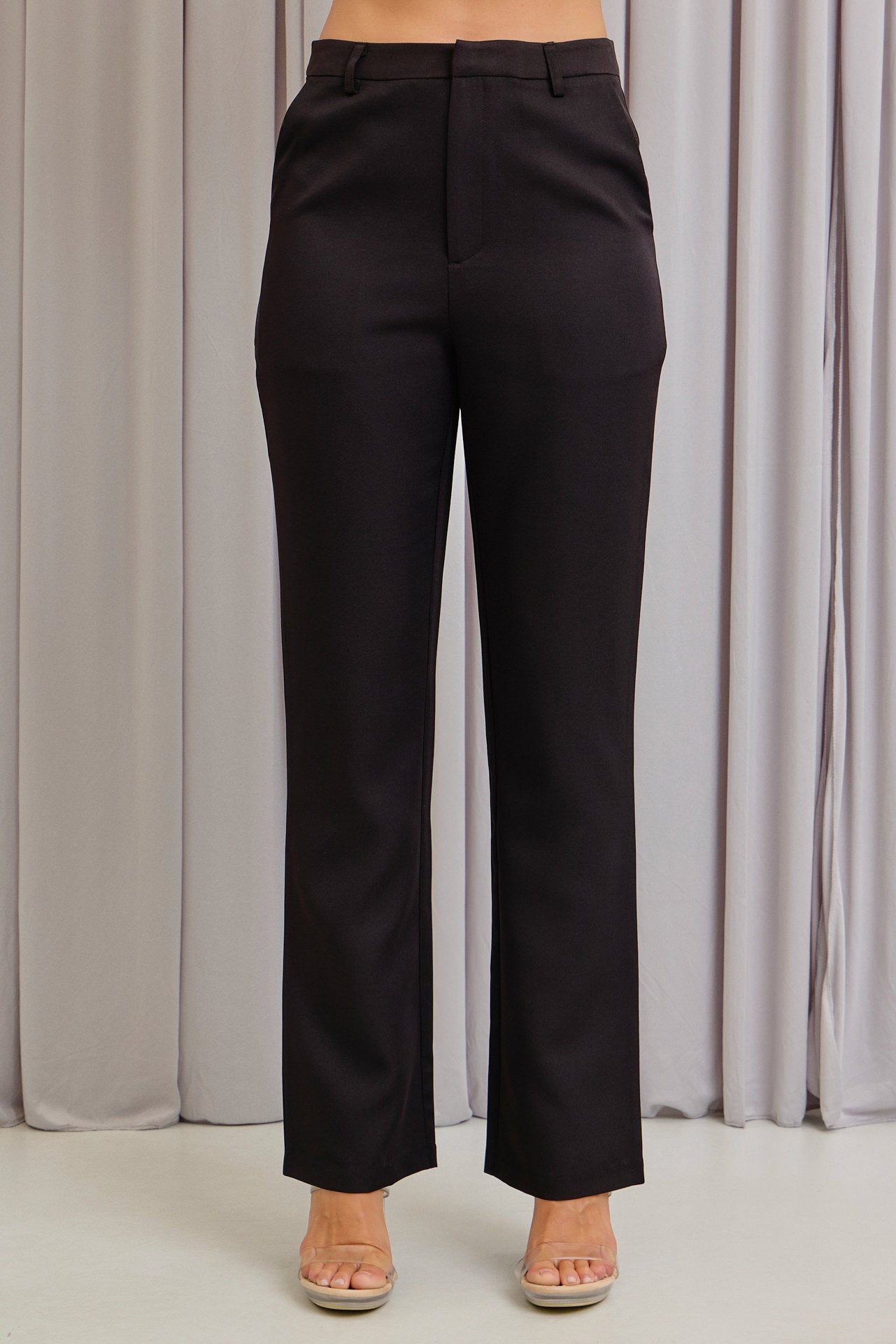 Woven Sweetheart Top and Pants Set