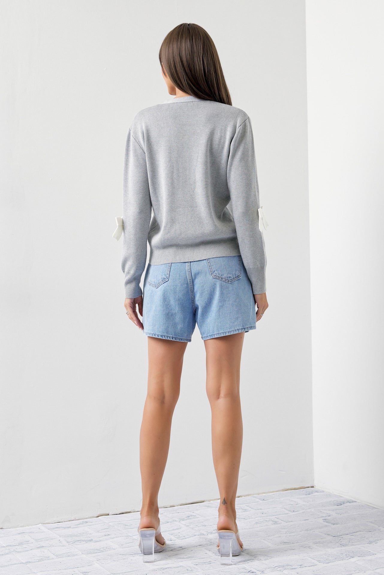 Forever Young Cardigan with Bows