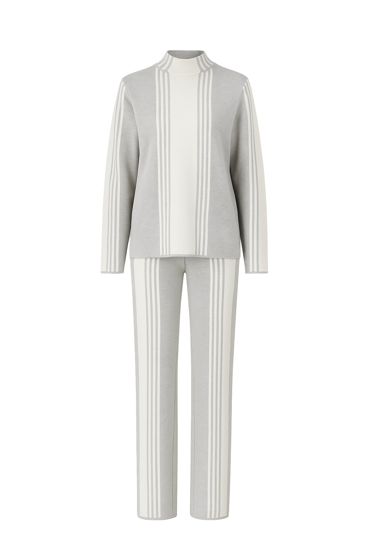 On Days Like These Knit Stripe Long Sleeve Top and Pants Set