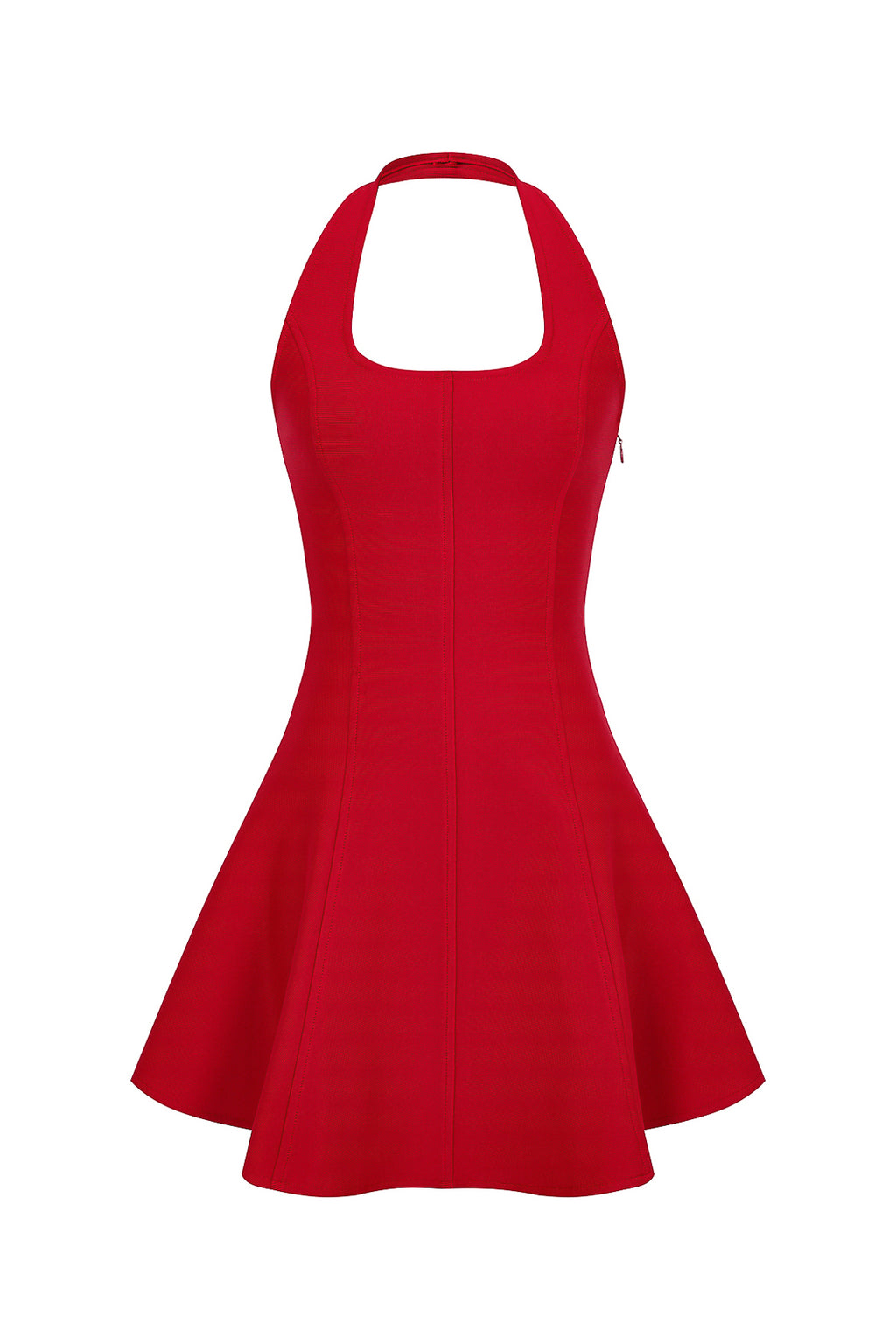 Halter Glamour Bandage Mini Dress