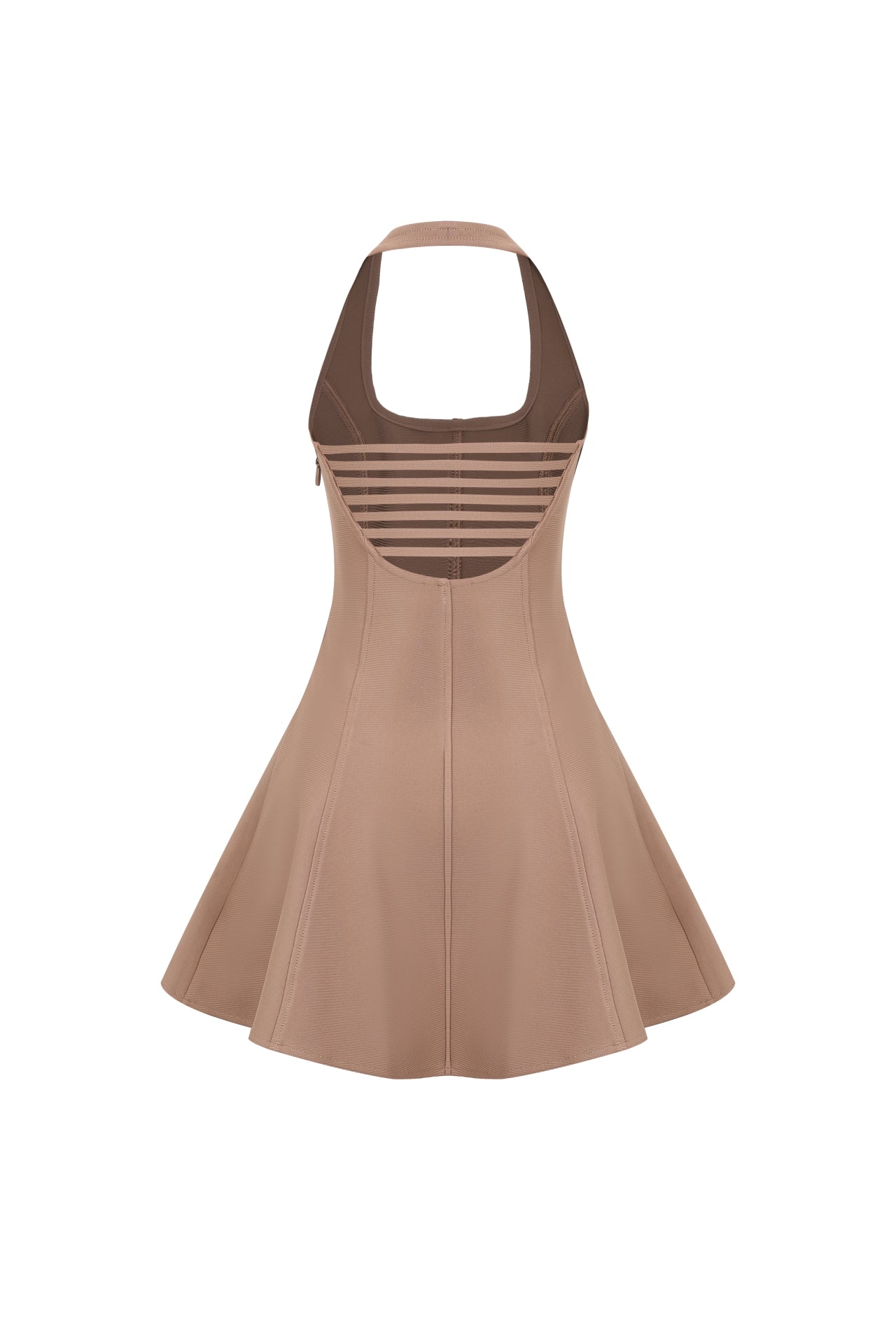 Halter Glamour Bandage Mini Dress