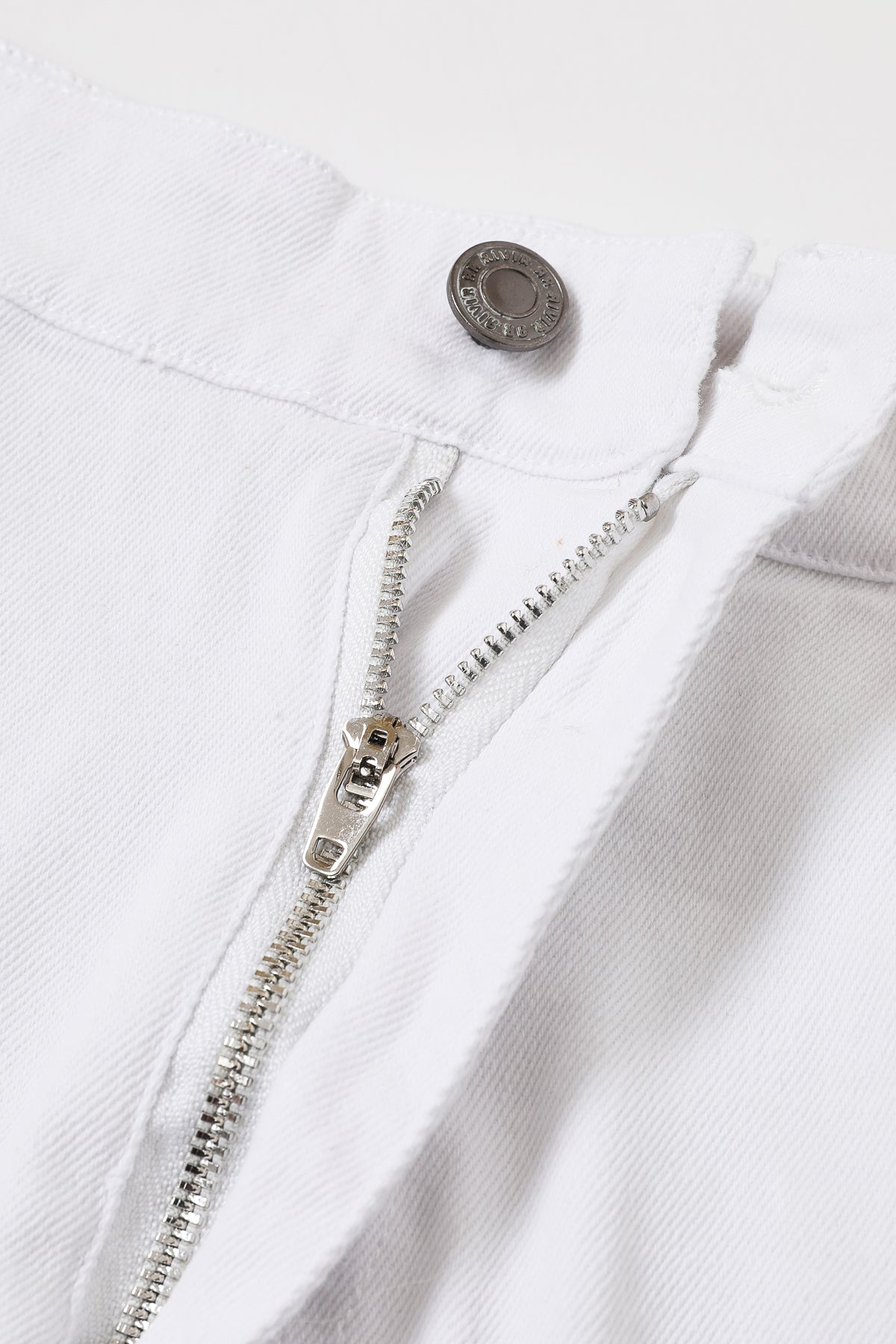 Duality Asymmetrical Mixed-Denim Pant