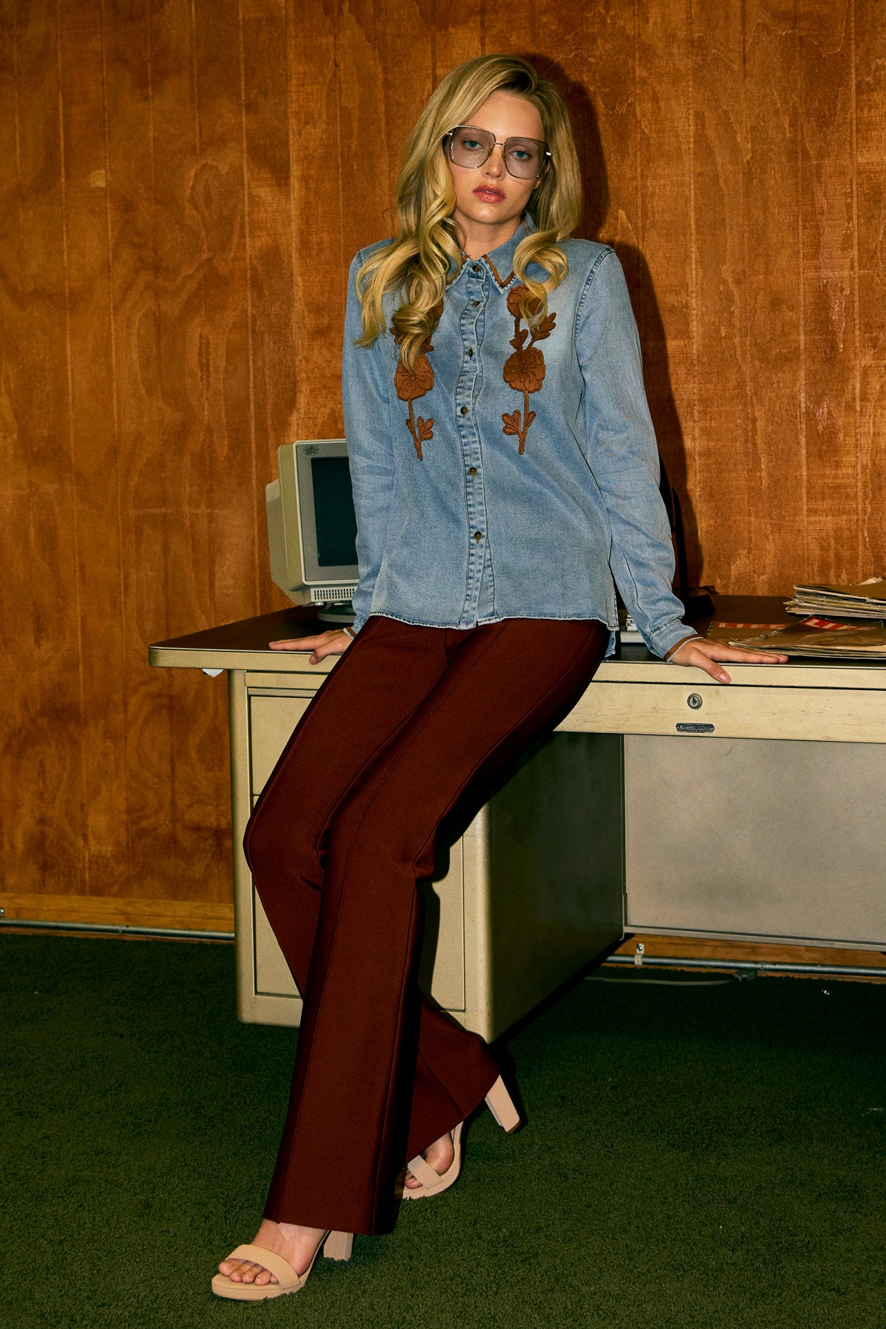 Wildbloom Denim Shirt
