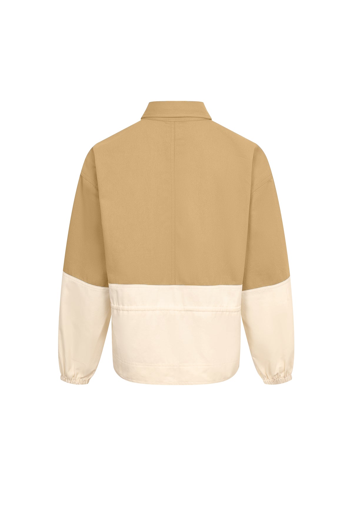 Sculpted Colorblock Casual Jacket