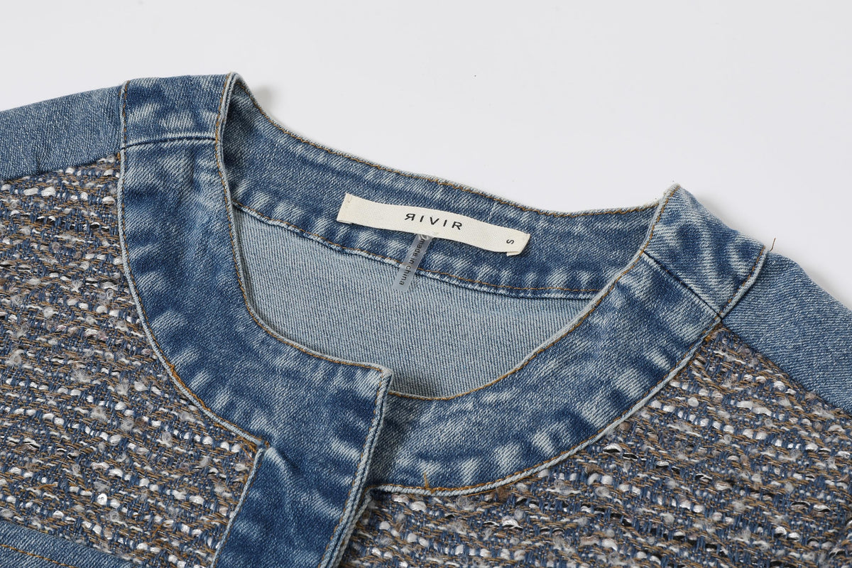 Tweed & Indigo Elegance Jacket