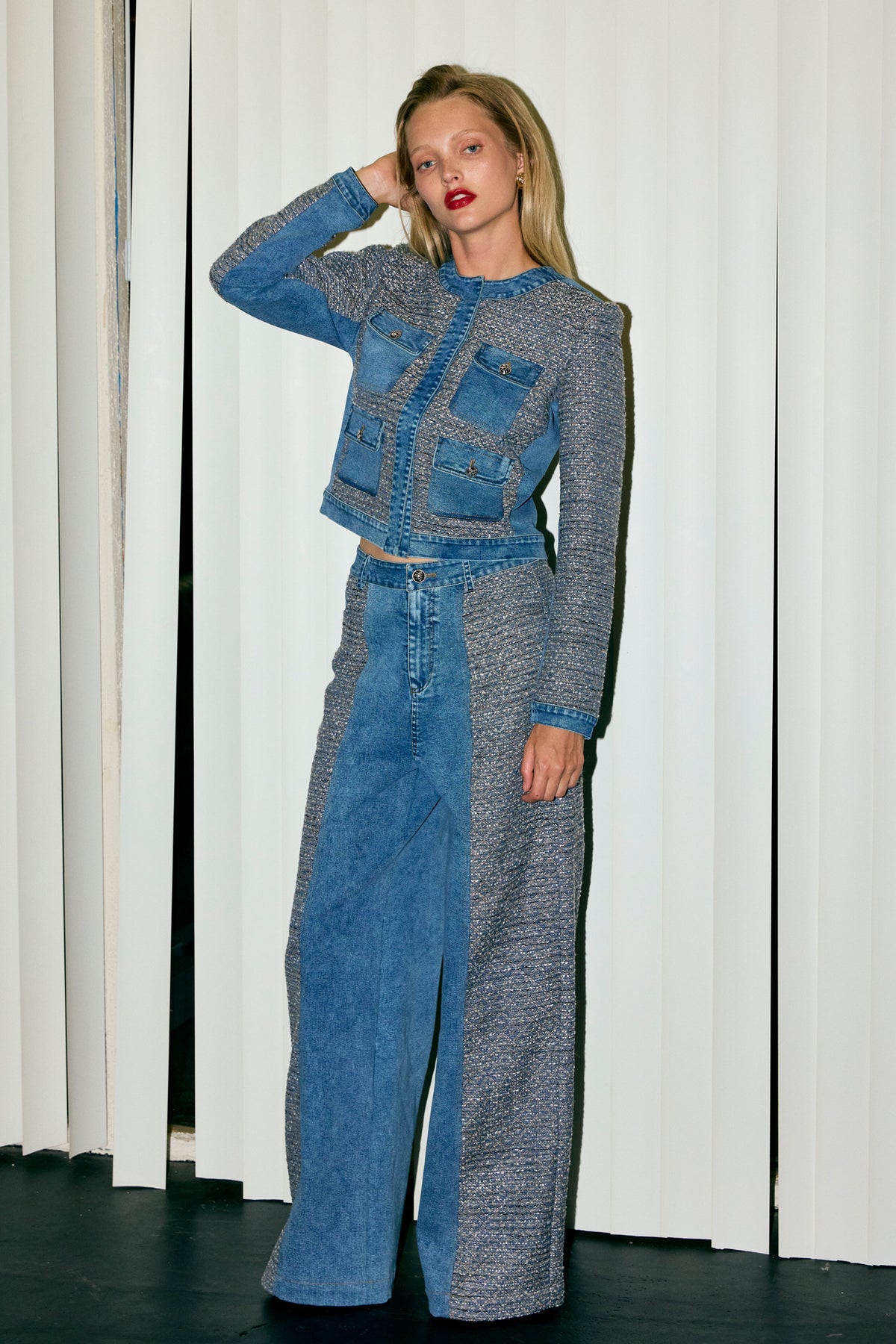 Tweed & Indigo Elegance Pants