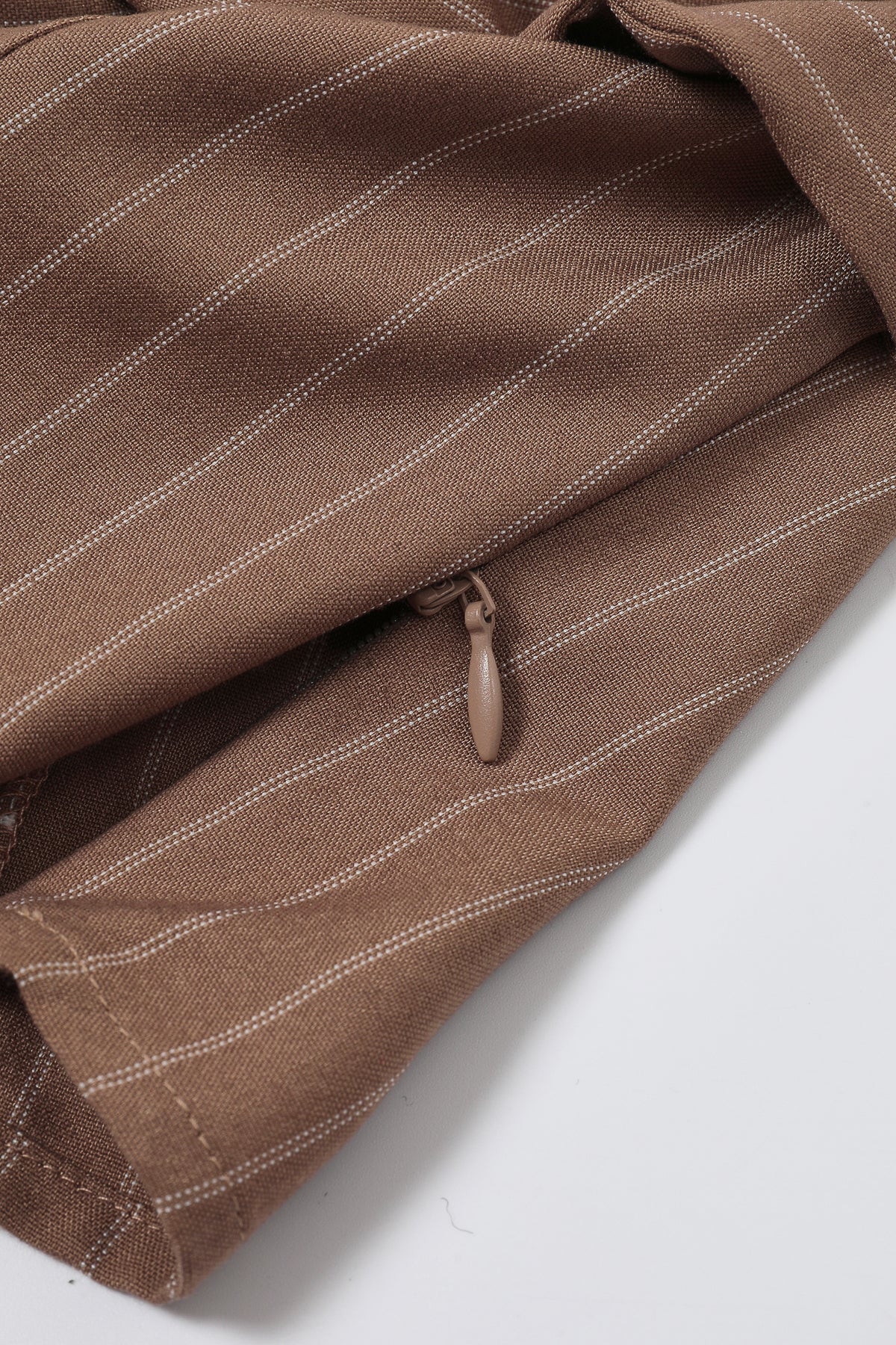 Daybreak Stripe Sleeveless Woven Bow Twofer Top