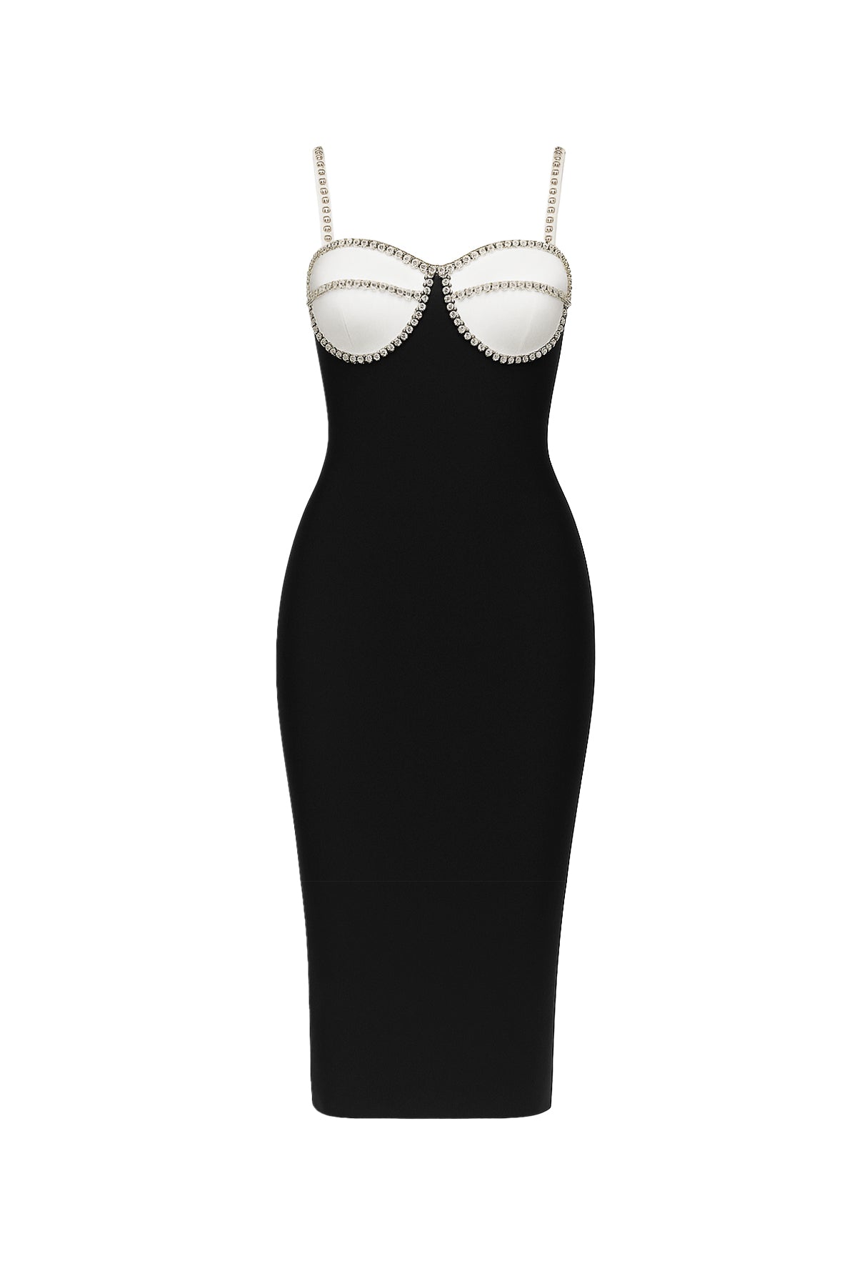 Easy Compliments Rhinestone Detail Bodycon Dress