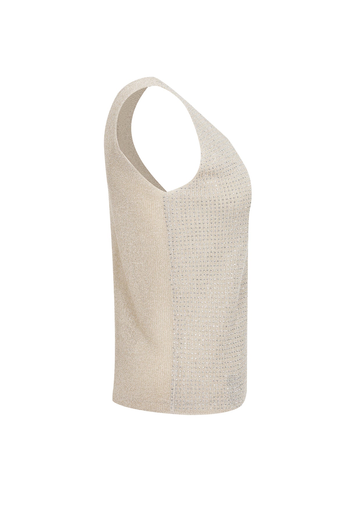 Hot Fix Sparkle Knit Sleeveless Top