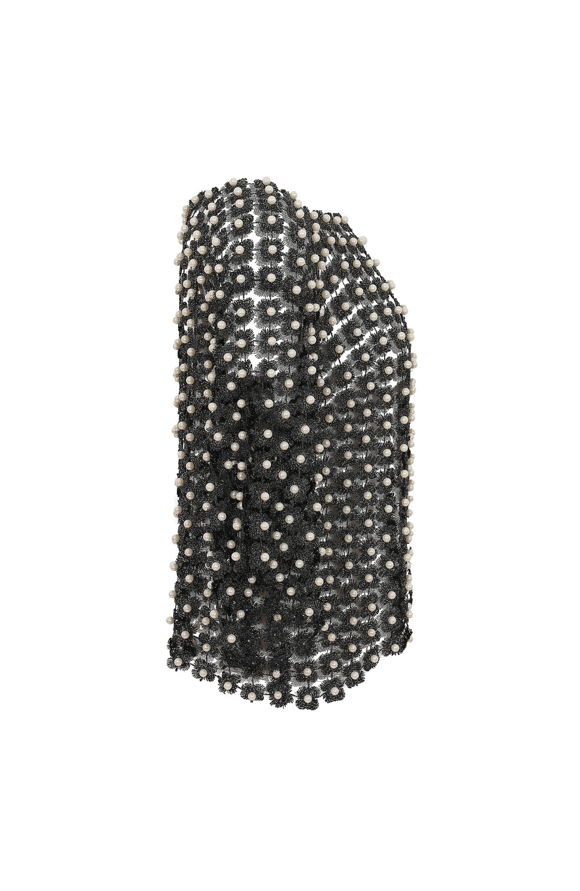 Beads Point Crochet Top