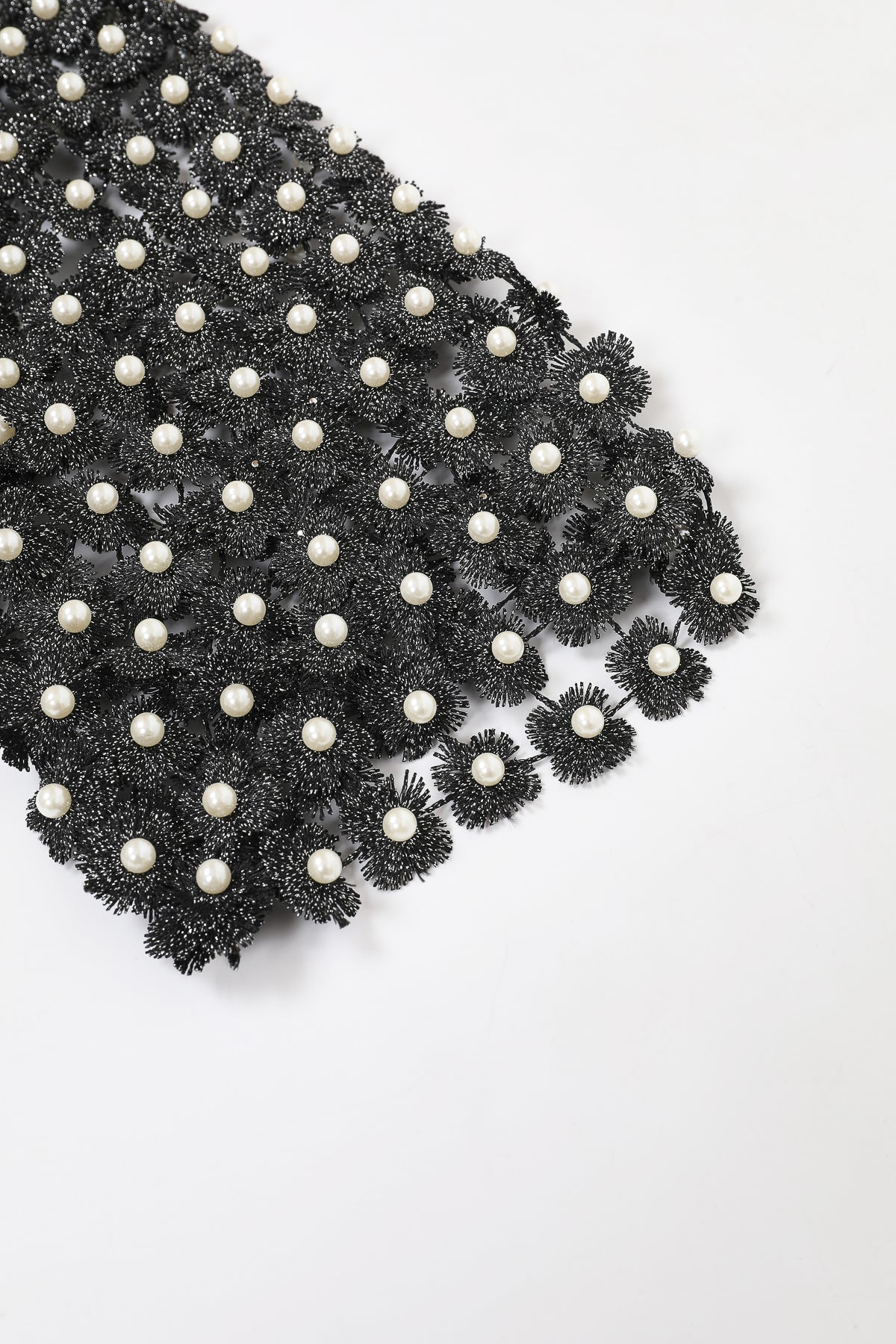 Beads Point Crochet Top