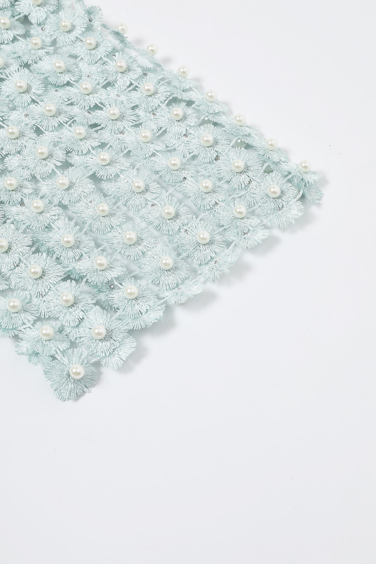 Beads Point Crochet Top