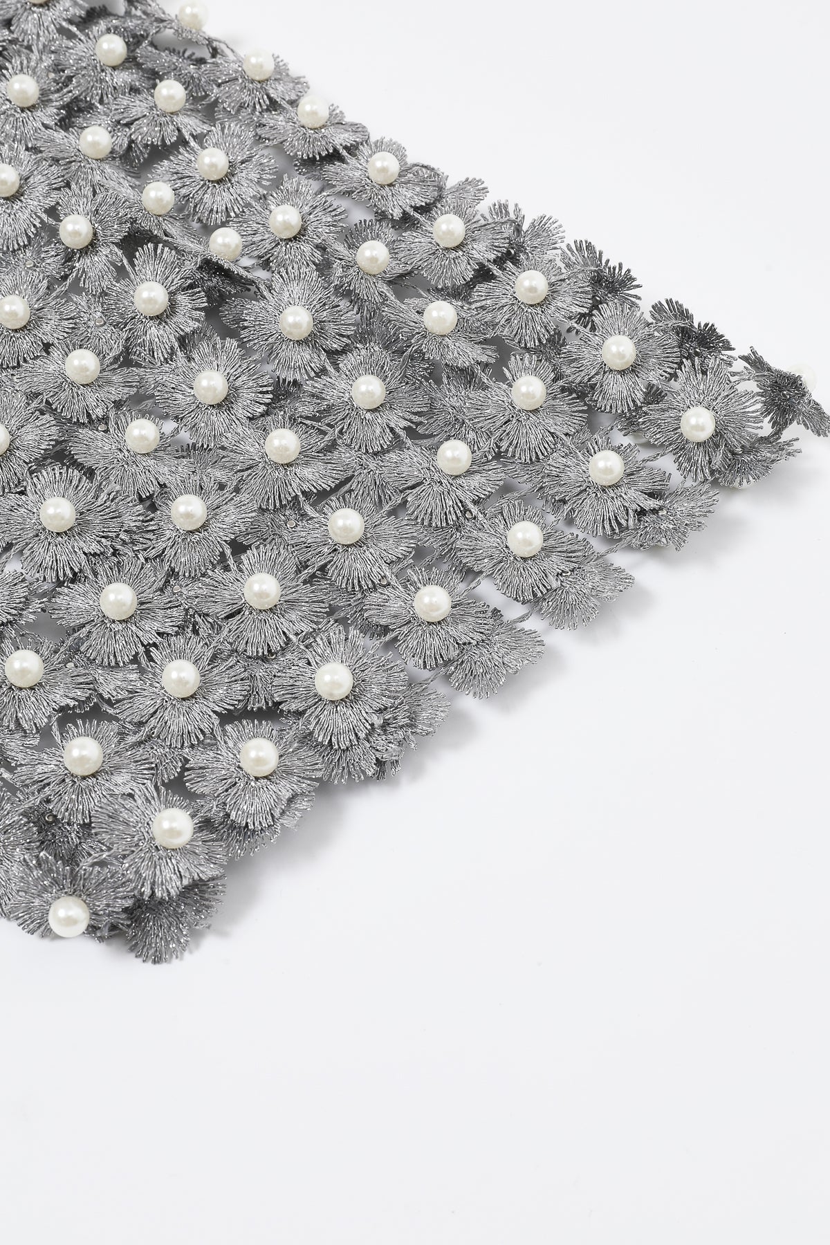 Beads Point Crochet Top