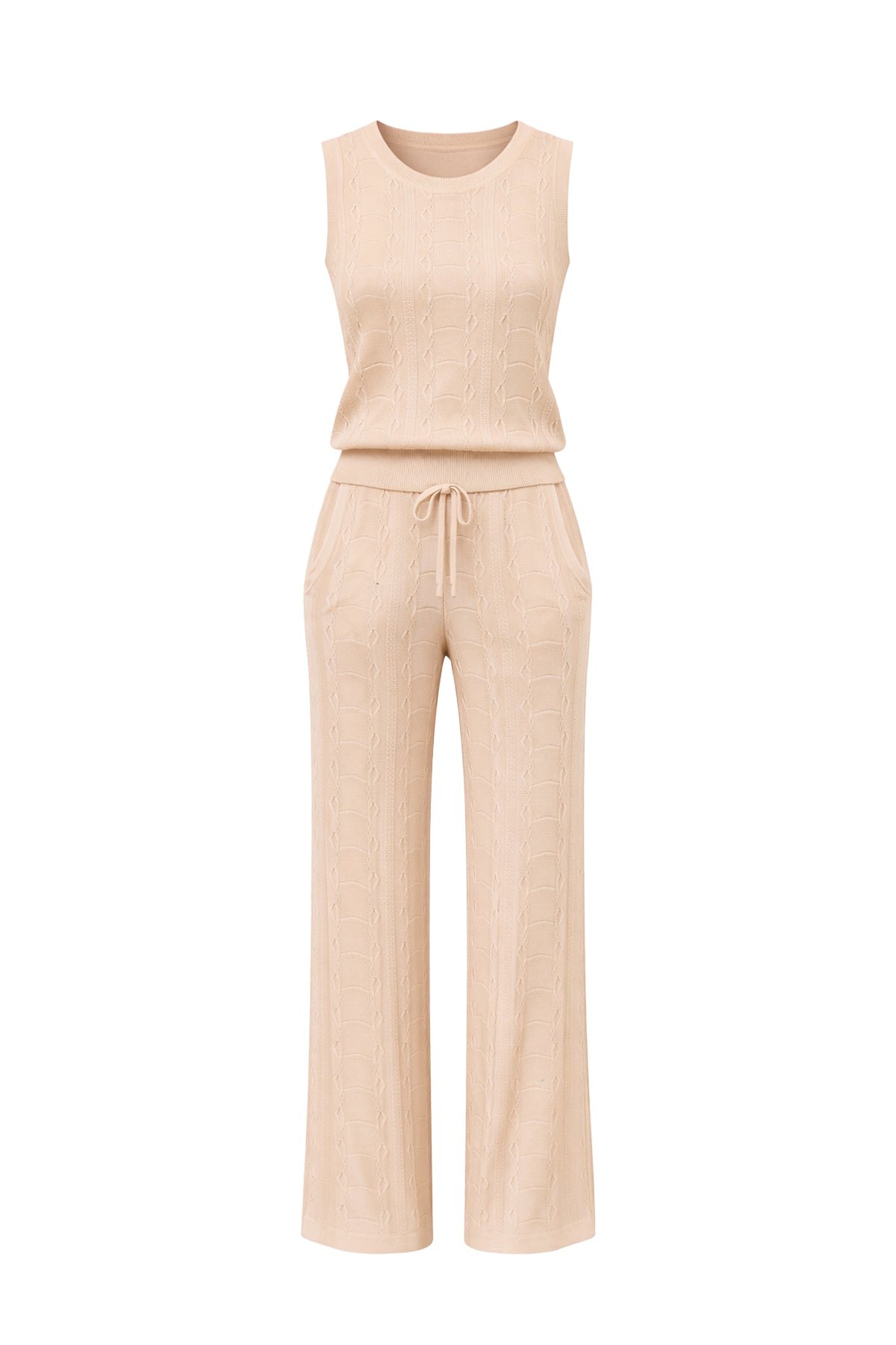 Cleo Knit Sleeveless Top & Pants Set