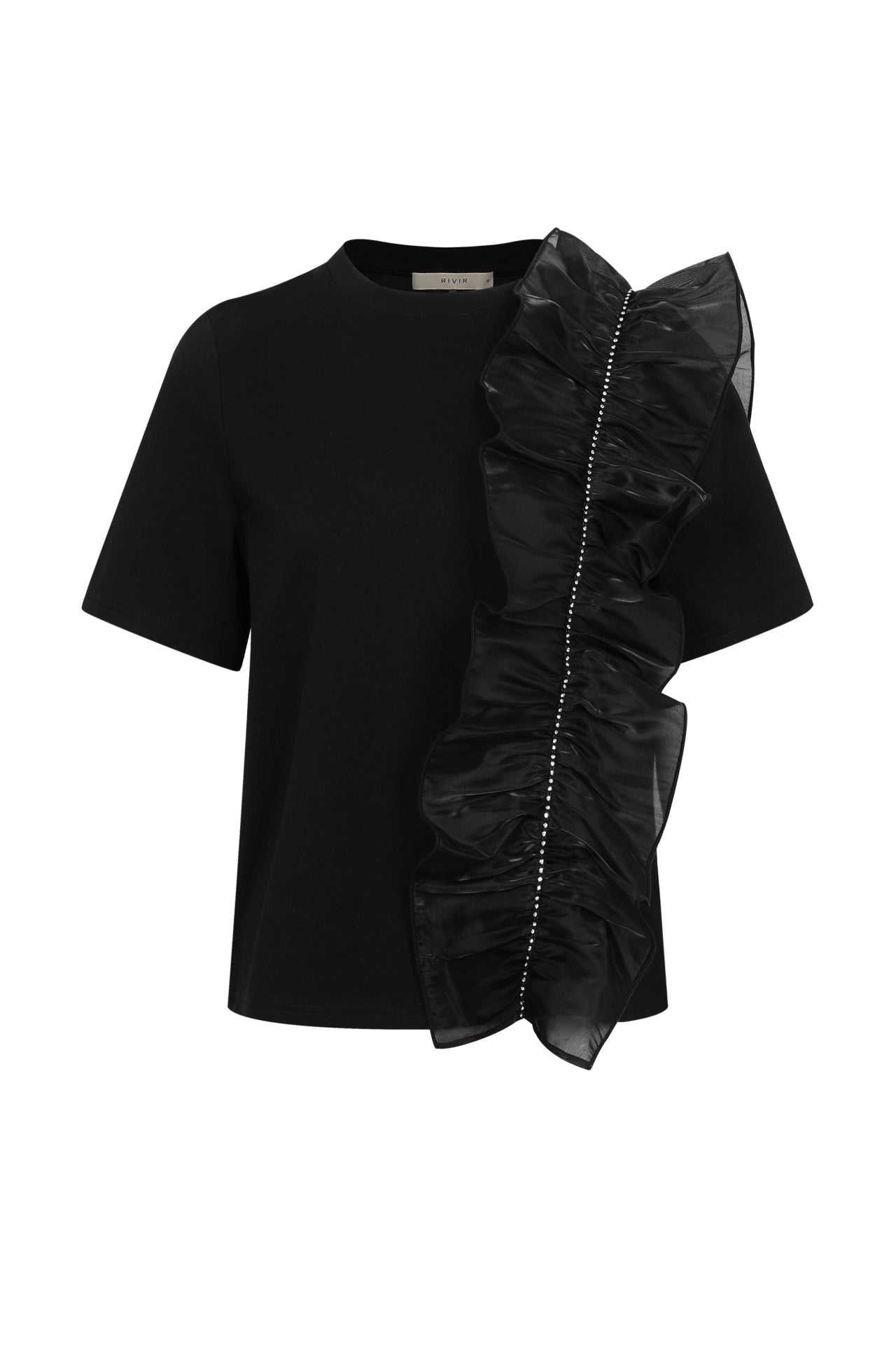 Ruffle Bloom Short Sleeve Top