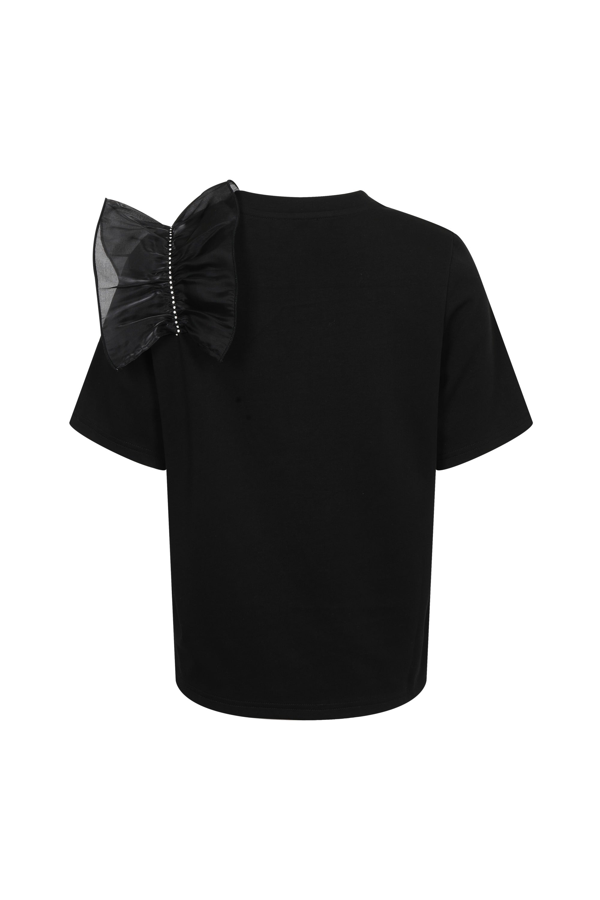 Ruffle Bloom Short Sleeve Top