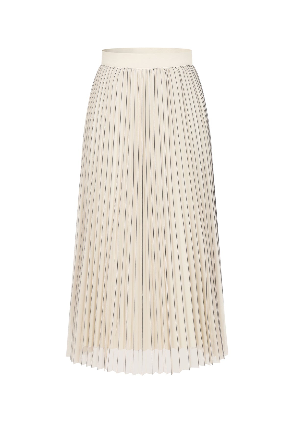 The Palais Pleated Midi Skirt