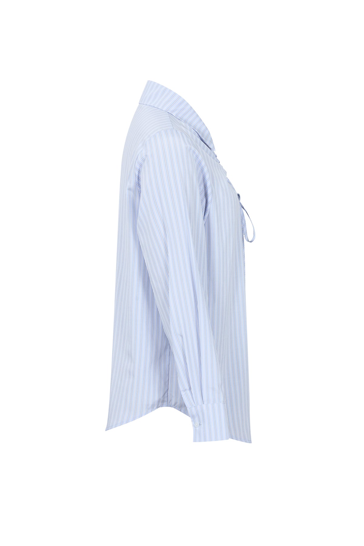 Woven Long Sleeve Buttoned Down Top