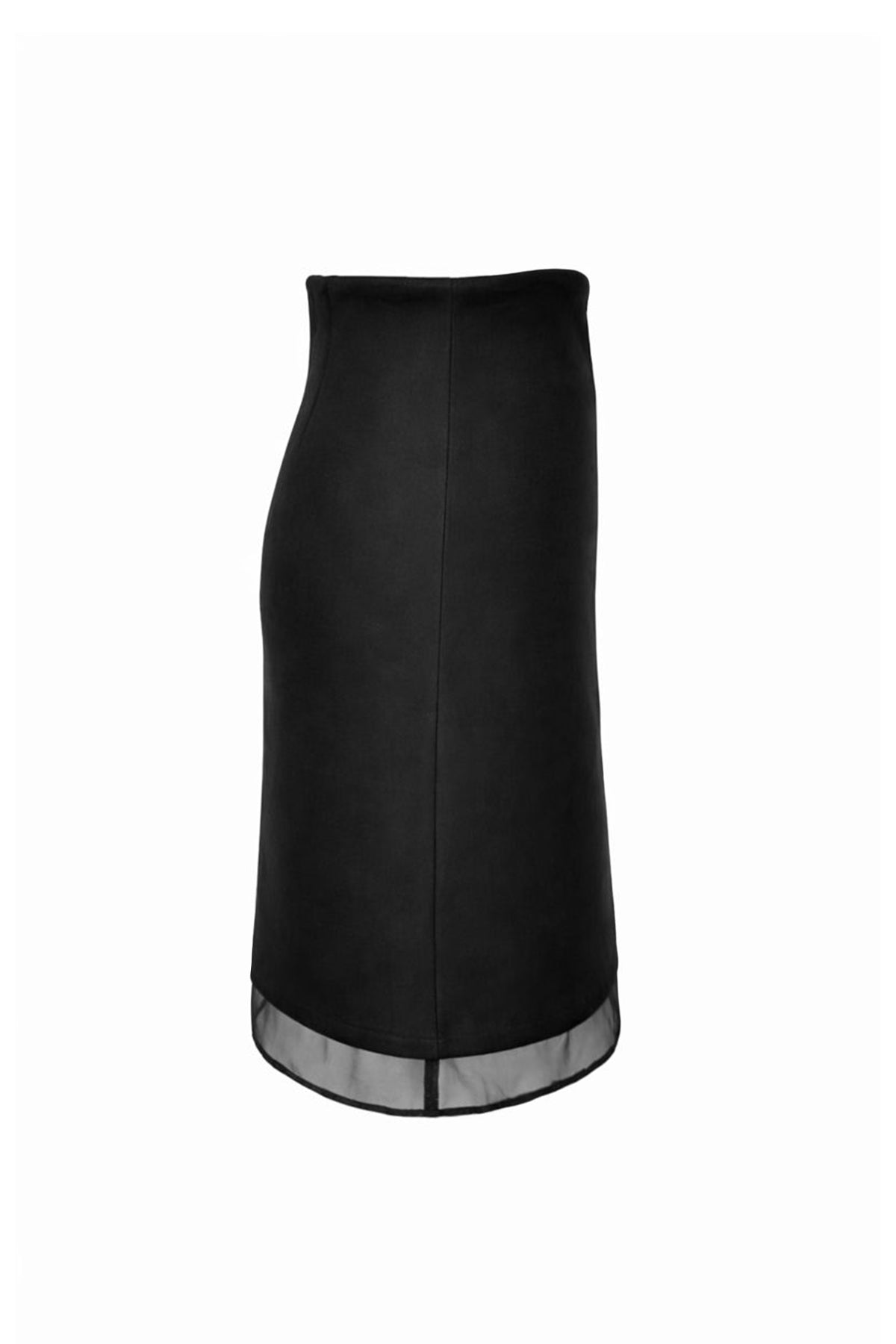 Suede & Mesh Harmony Skirt