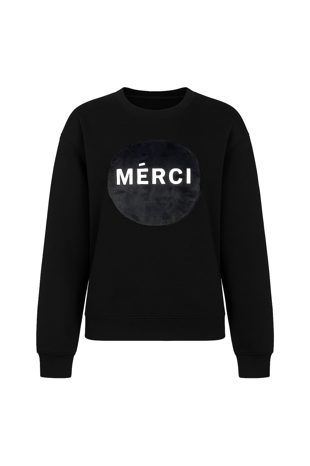 Merci Fleece Sweat Shirt