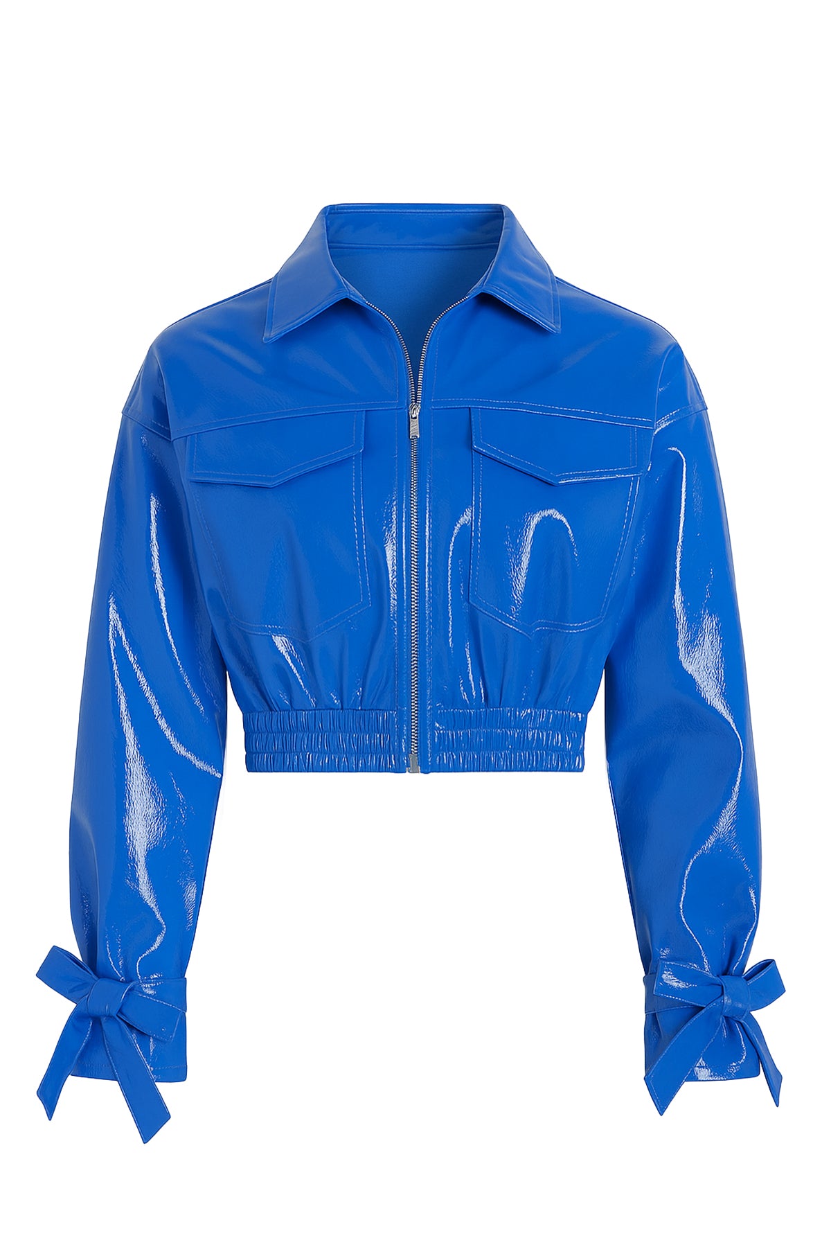 Long Sleeve Pu Jacket
