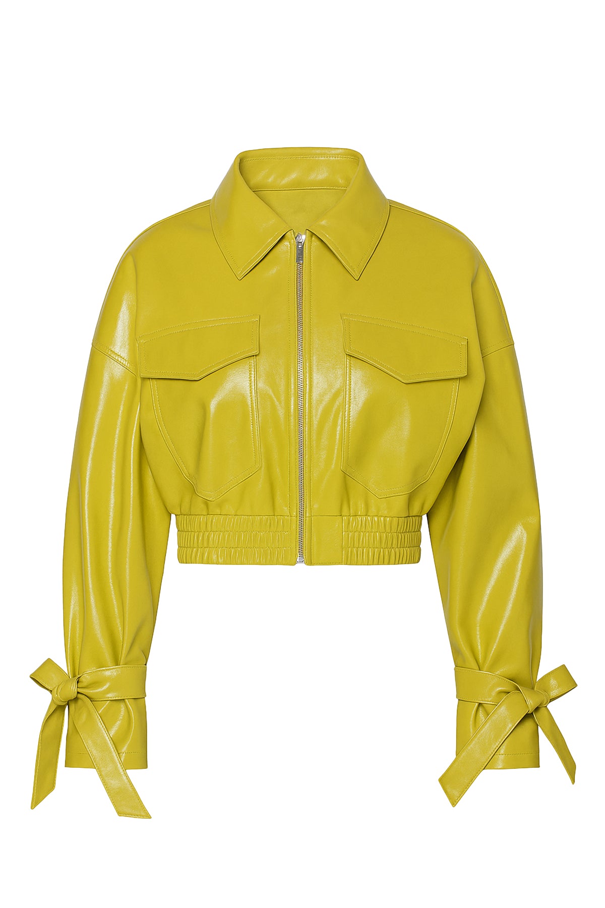 Long Sleeve Pu Jacket
