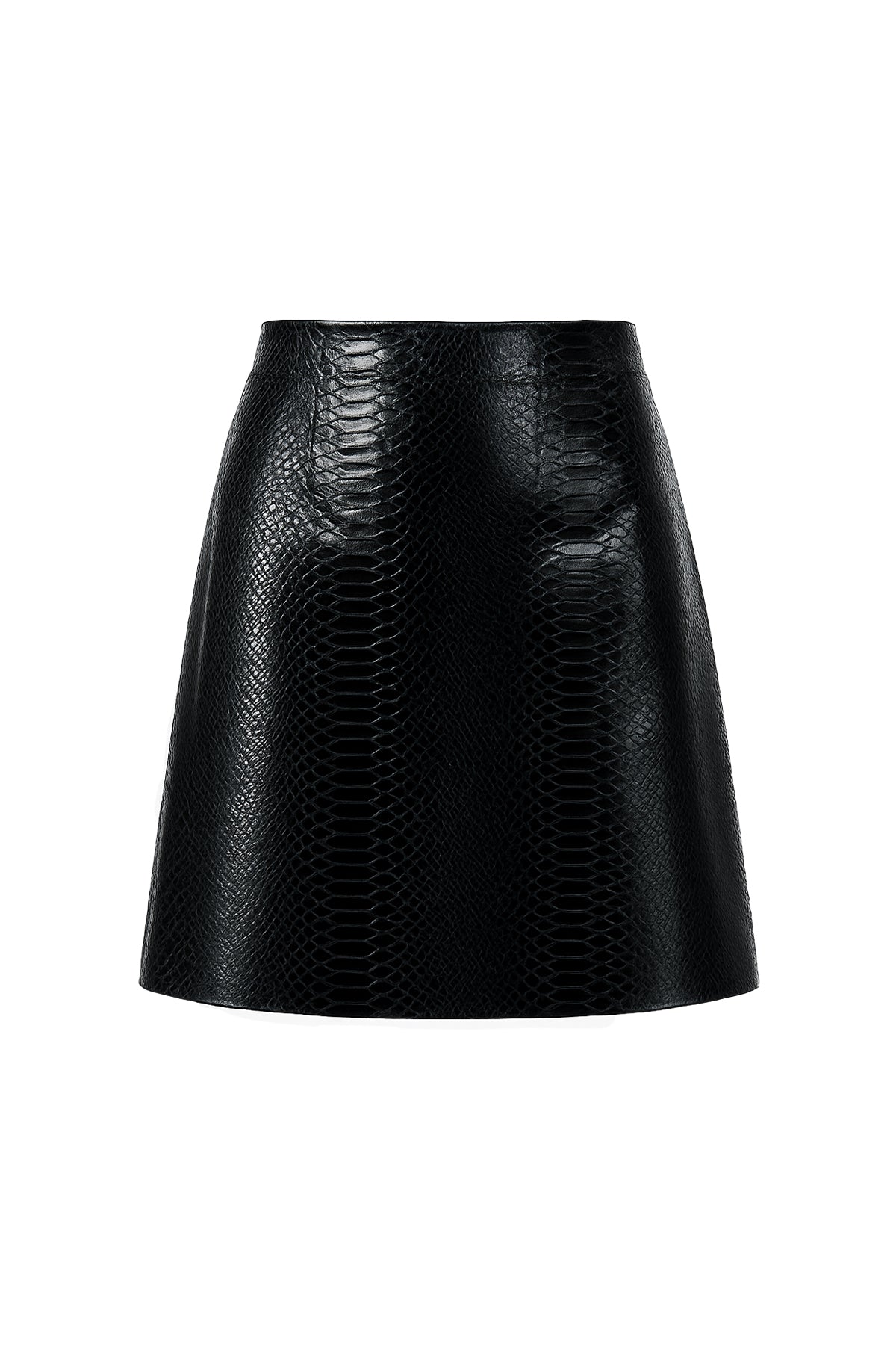 Croc Skin High Waist Mini Skirt *Limited Time Promotion