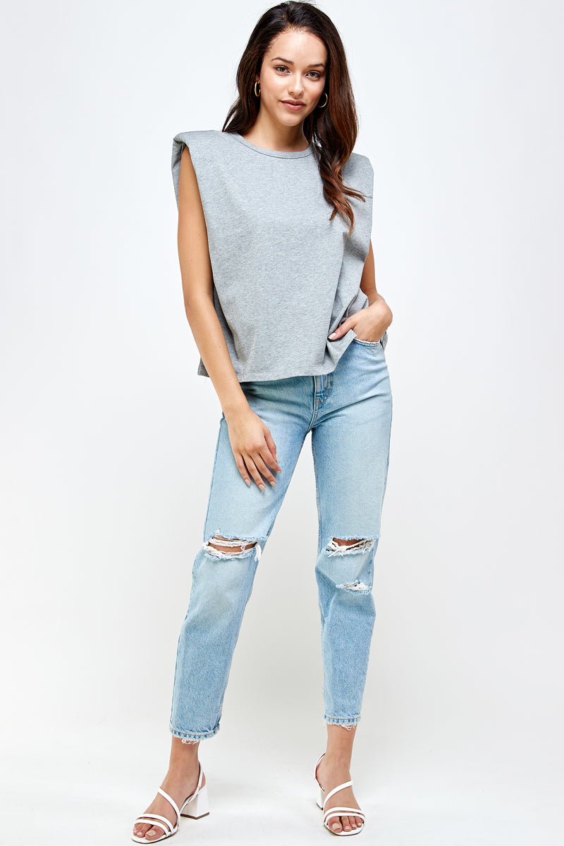 High Shoulder Top