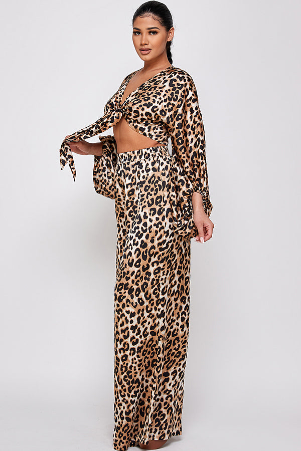 Wide 1/2 Sleeve Top and Pants Set