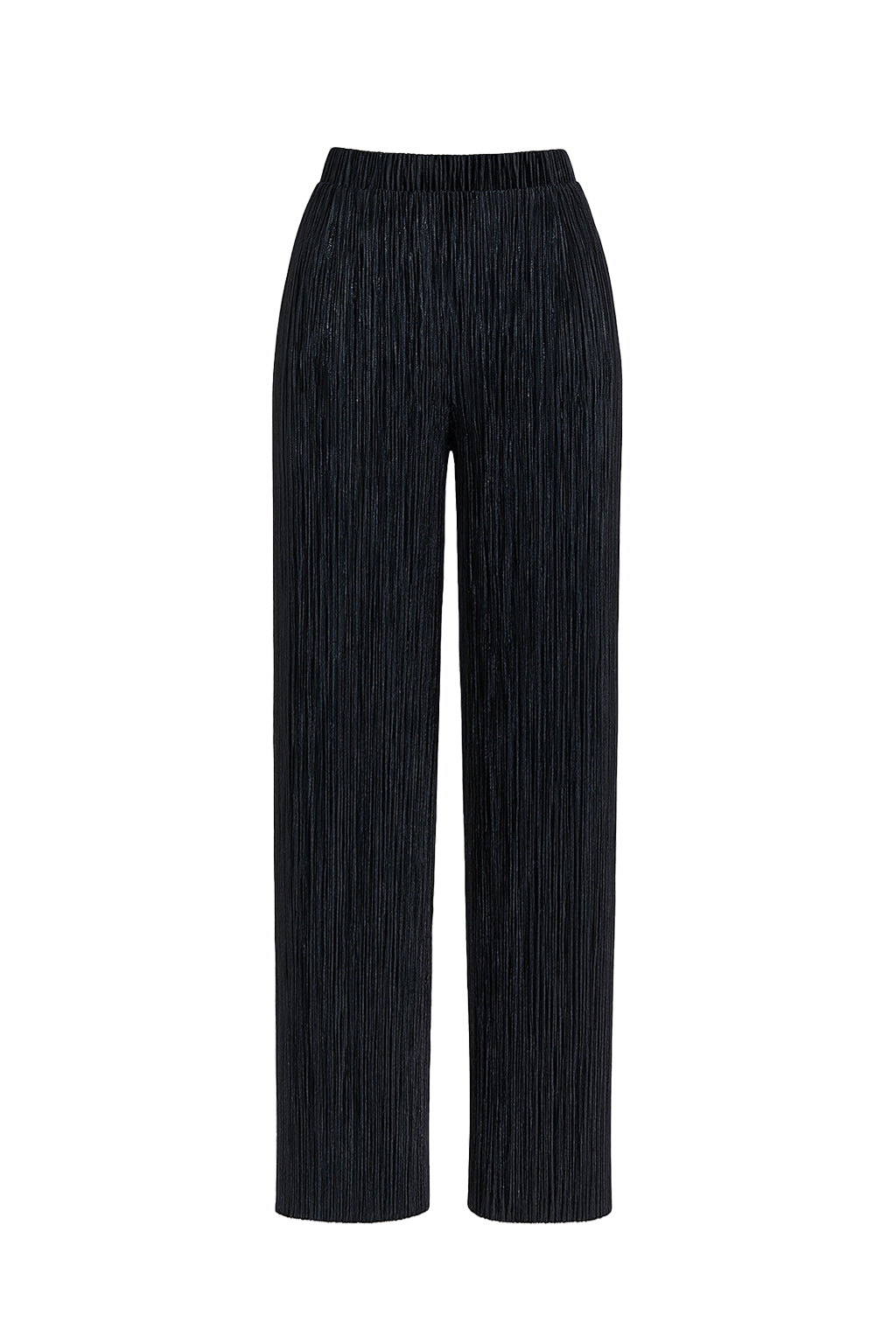 Solid Wide Leg Pants