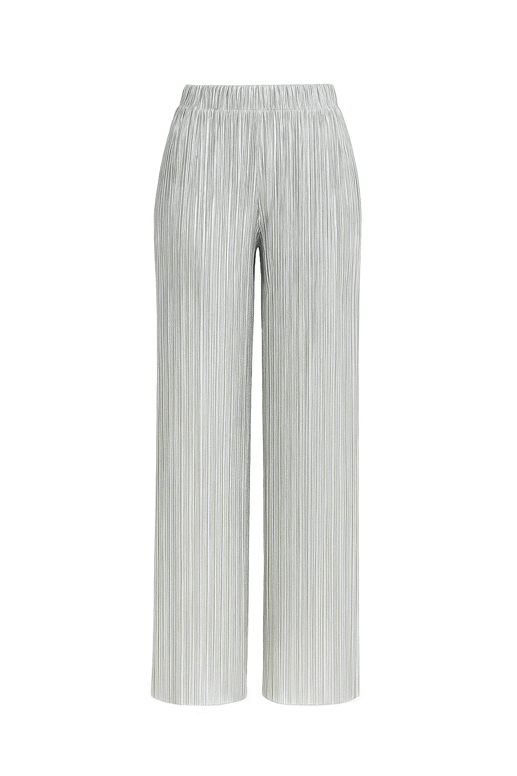 Solid Wide Leg Pants