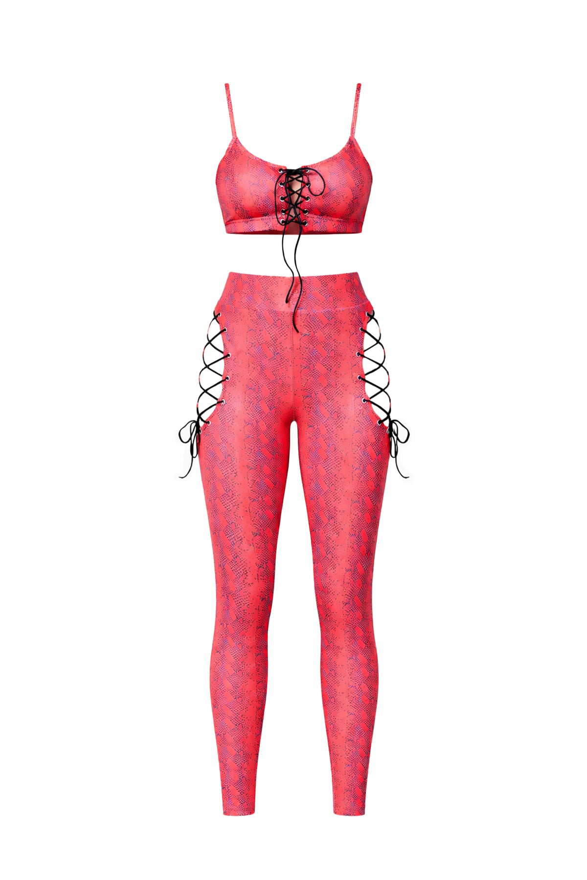 Snake Skin Top and Bottom Set