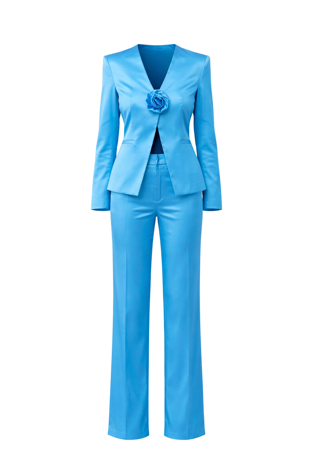 Rosette Jacket and Pants Set