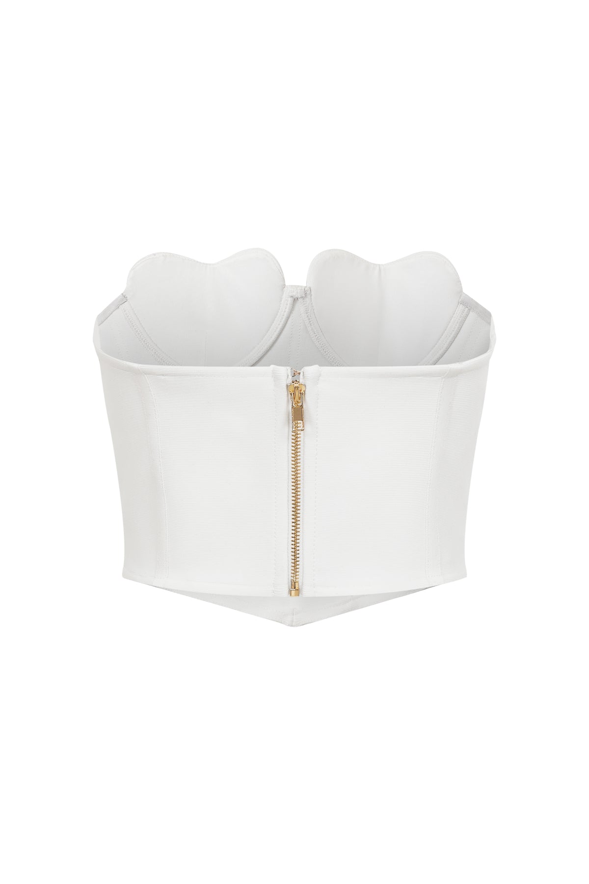 Bandage Heart Bust Corset Top and Flare Pants Set