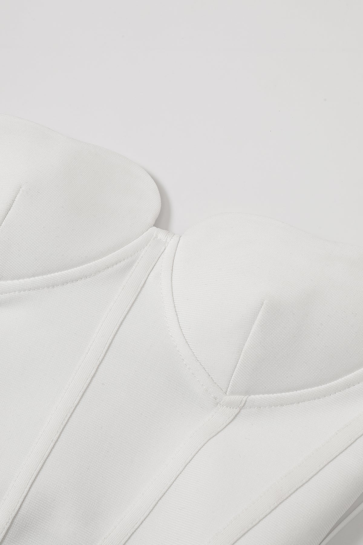 Bandage Heart Bust Corset Top and Flare Pants Set