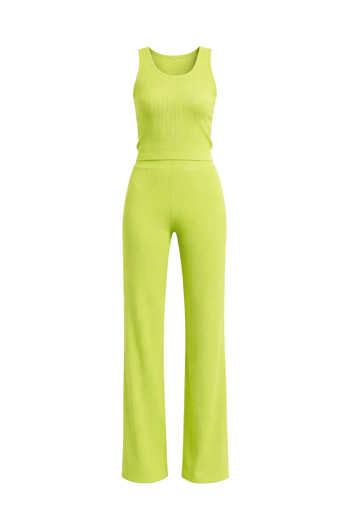 Normal Things Knit Sleeveless Top & Pants Set