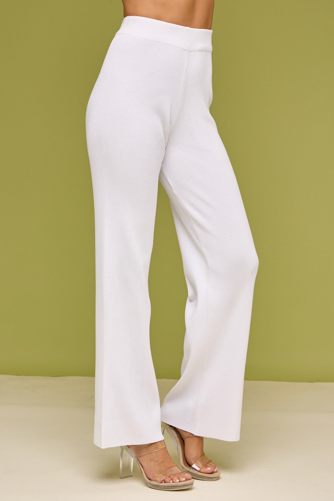 Sheer Essence Knit Top & Pants Set