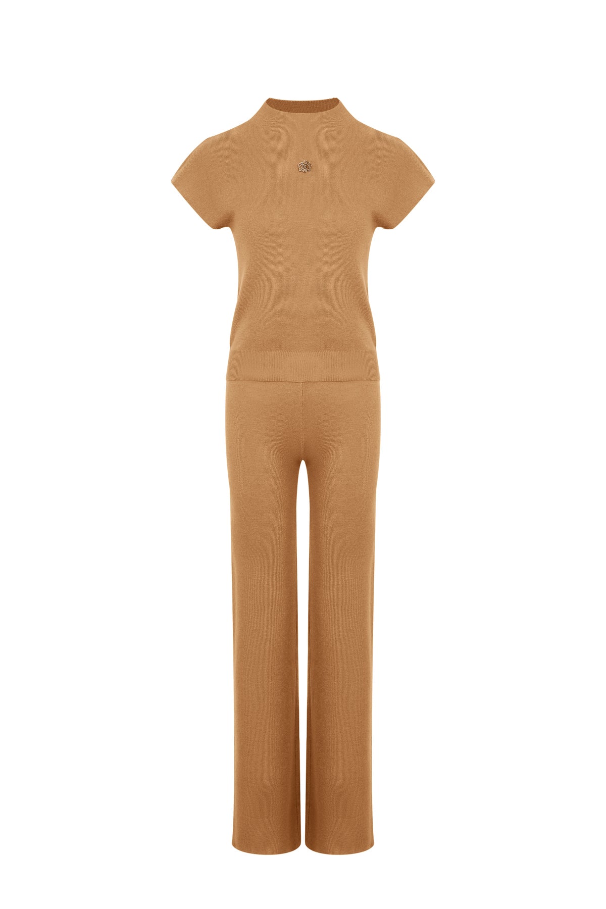 The Sleek Stitch Top and Pants Set