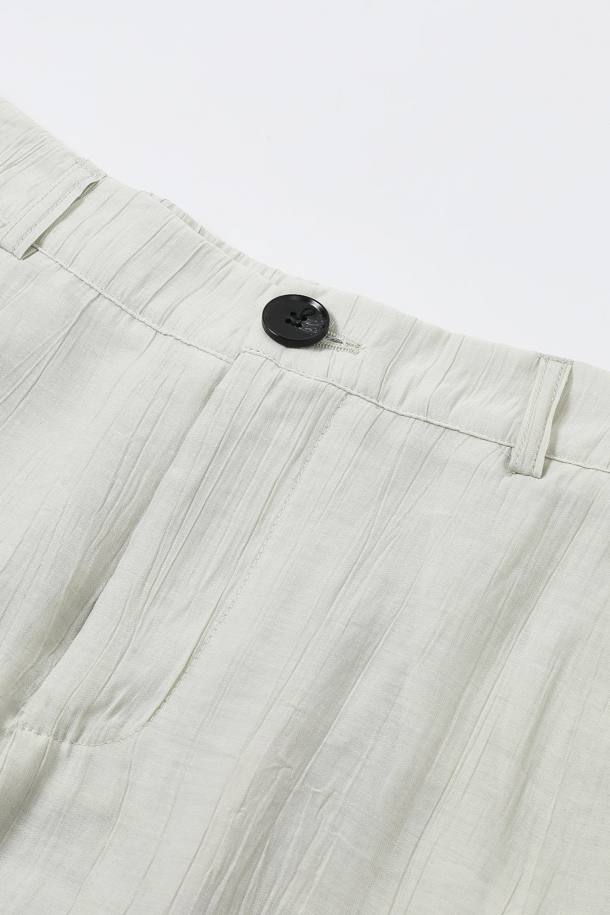 Woven Oversized Double Breasted Vest and Pants Set