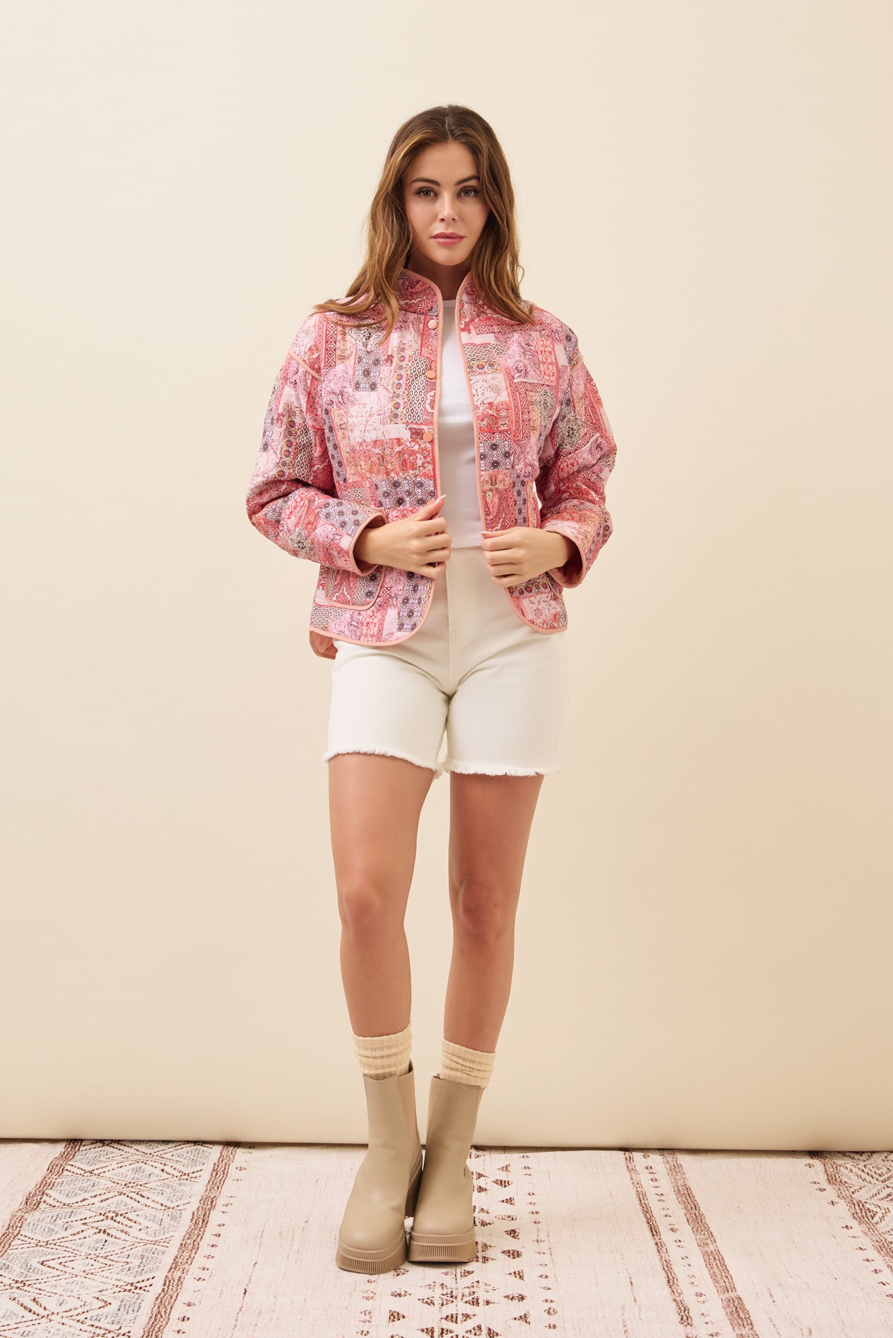 Printed Padded Jacket