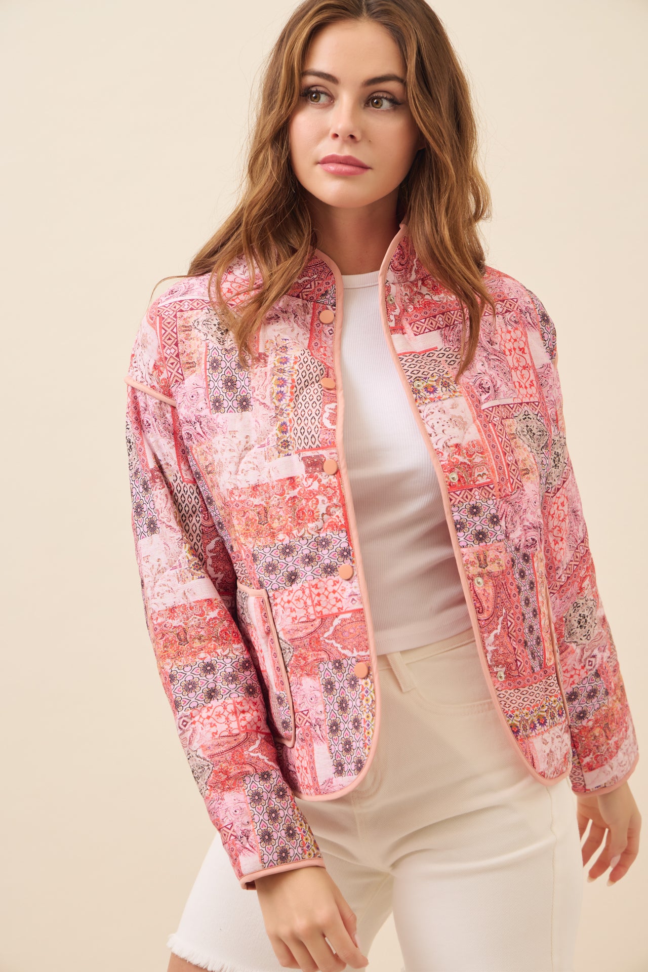Printed Padded Jacket