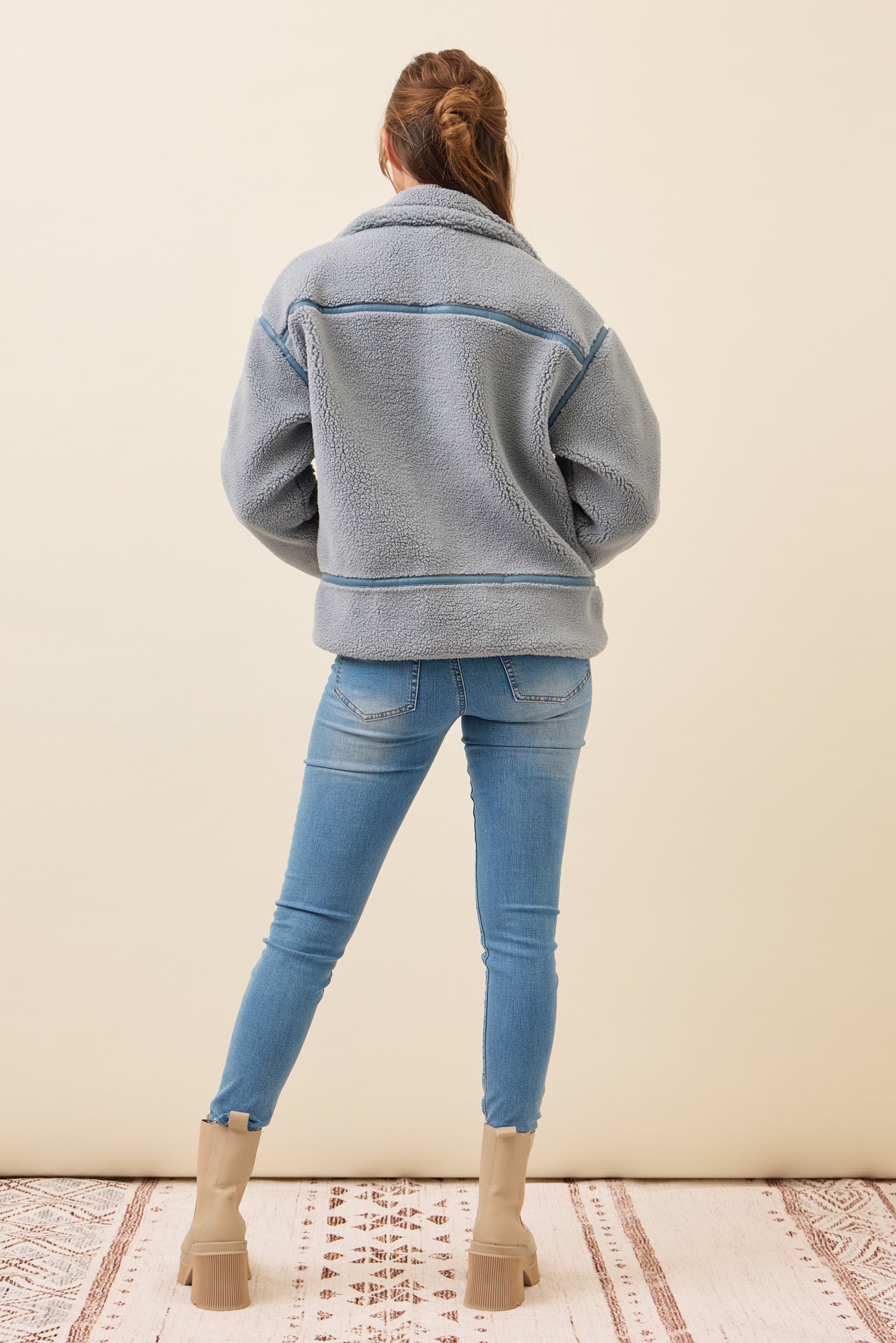 All She Needs Cozy Sherpa Jacket