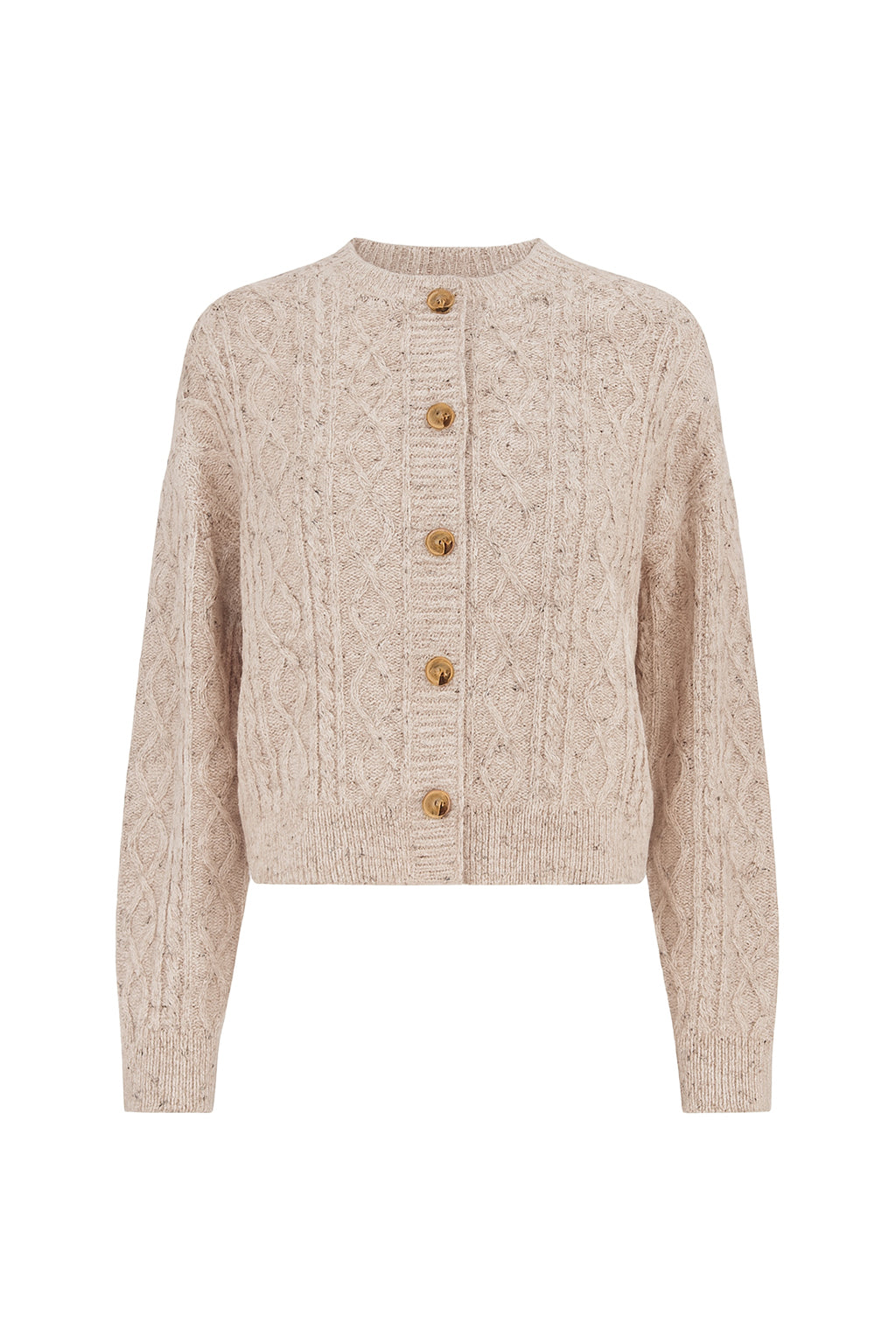 Sylvie Cable Knit Cardigan