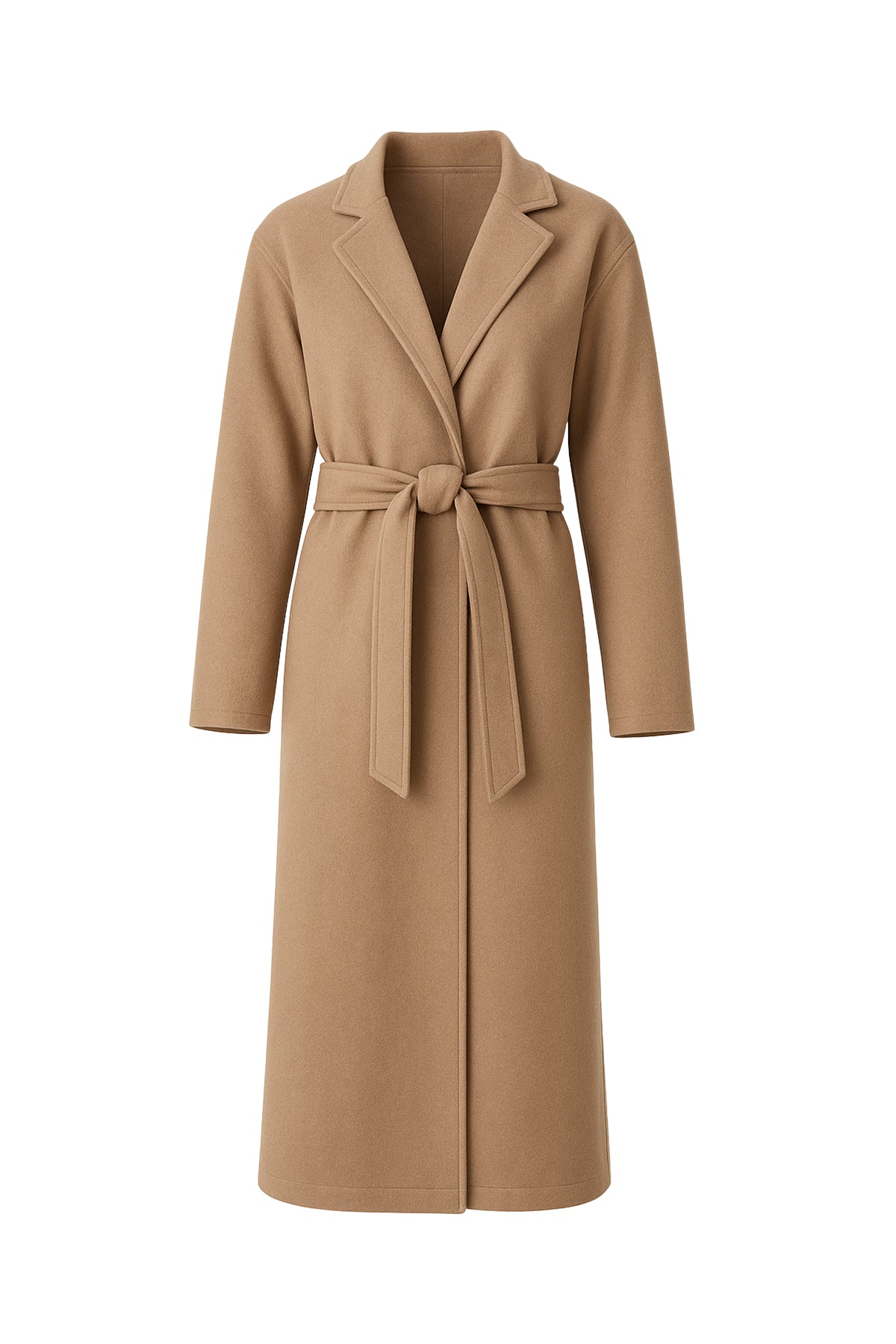 Edith Coat with Waist Tie
